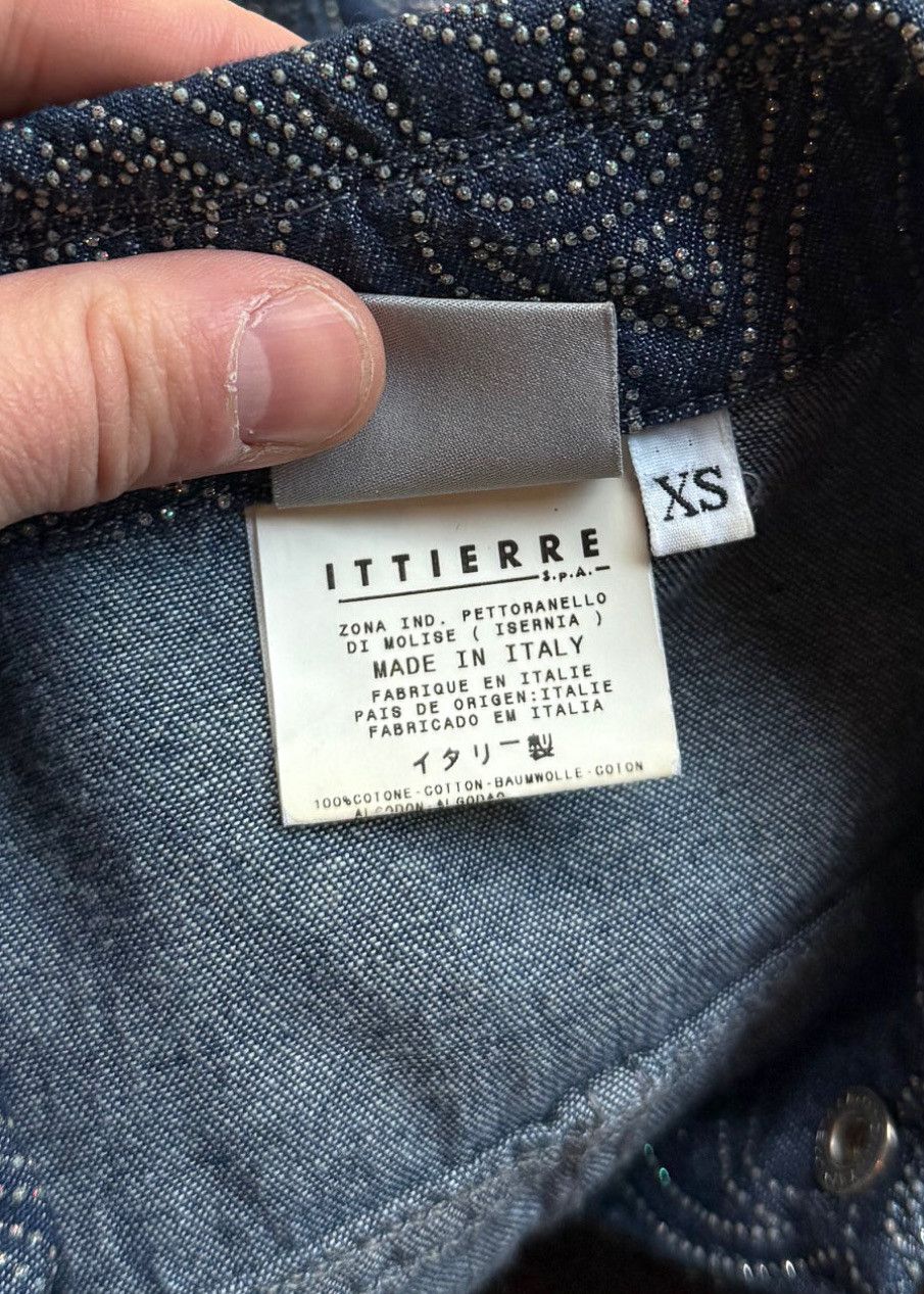 Versace Jeans Couture Versace Jeans Couture Paisley Crystal Denim Jacket Size XS / US 0-2 / IT 36-38 - 7 Thumbnail