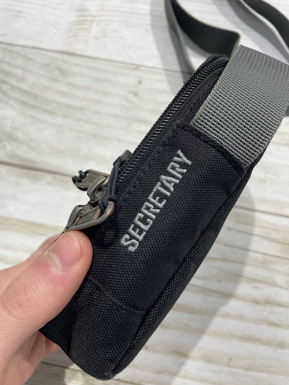 Jack Wolfskin Vintage Jack Wolfskin Messenger Mini Bag Black Y2K Size ONE SIZE - 5 Thumbnail