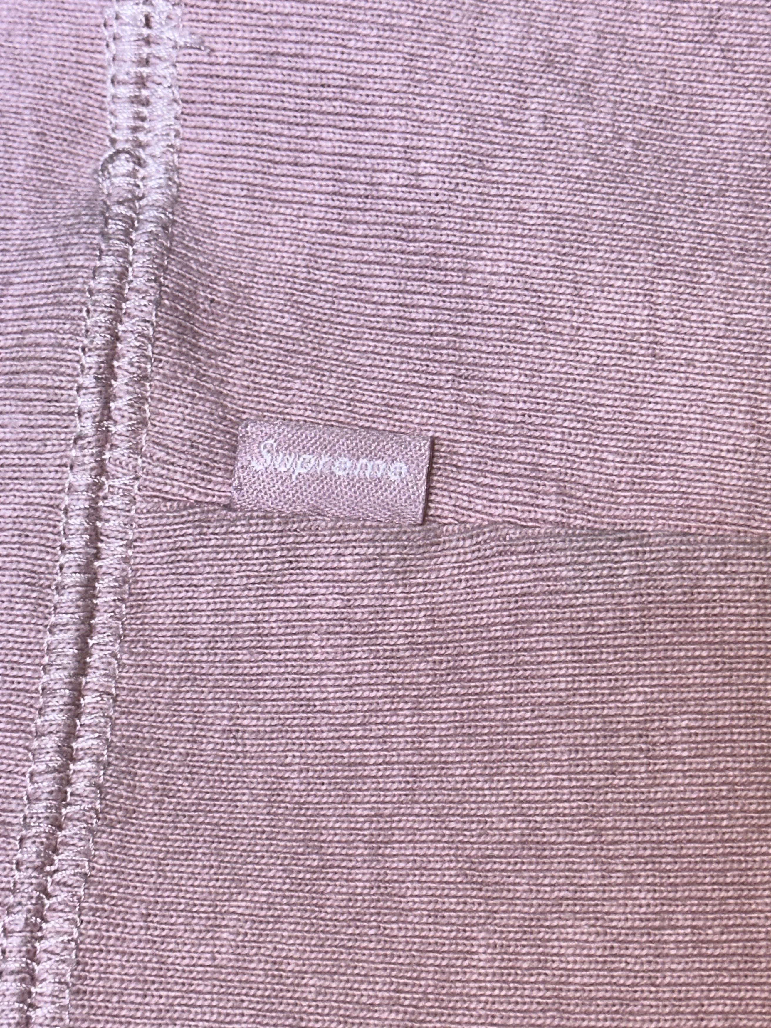 Supreme Spring Summer 2017 Dusty Pink Sleeve Arc Hooded Sweatshirt Size US M / EU 48-50 / 2 - 8 Thumbnail
