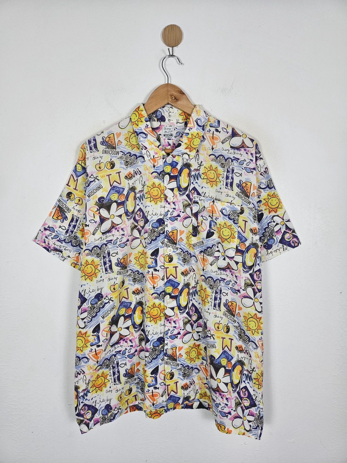 Moschino Cheap n Chic by Moschino pop wear button shirt Size US L / EU 52-54 / 3 - 1 Thumbnail