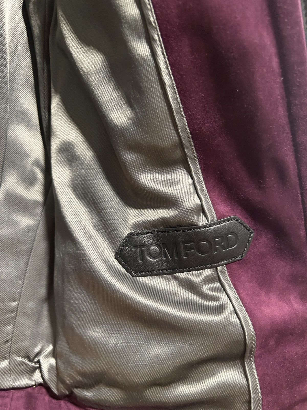 Tom Ford Tom Ford Suede Blouson Jacket Burgundy size IT 48 Size US M / EU 48-50 / 2 - 5 Thumbnail