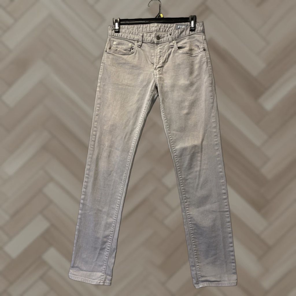 Bonobos Bonobos Jeans Men's 30 x 34 Gray Slim Denim Straight Leg Medium Wash /0400 Size US 30 / EU 46 - 1 Thumbnail