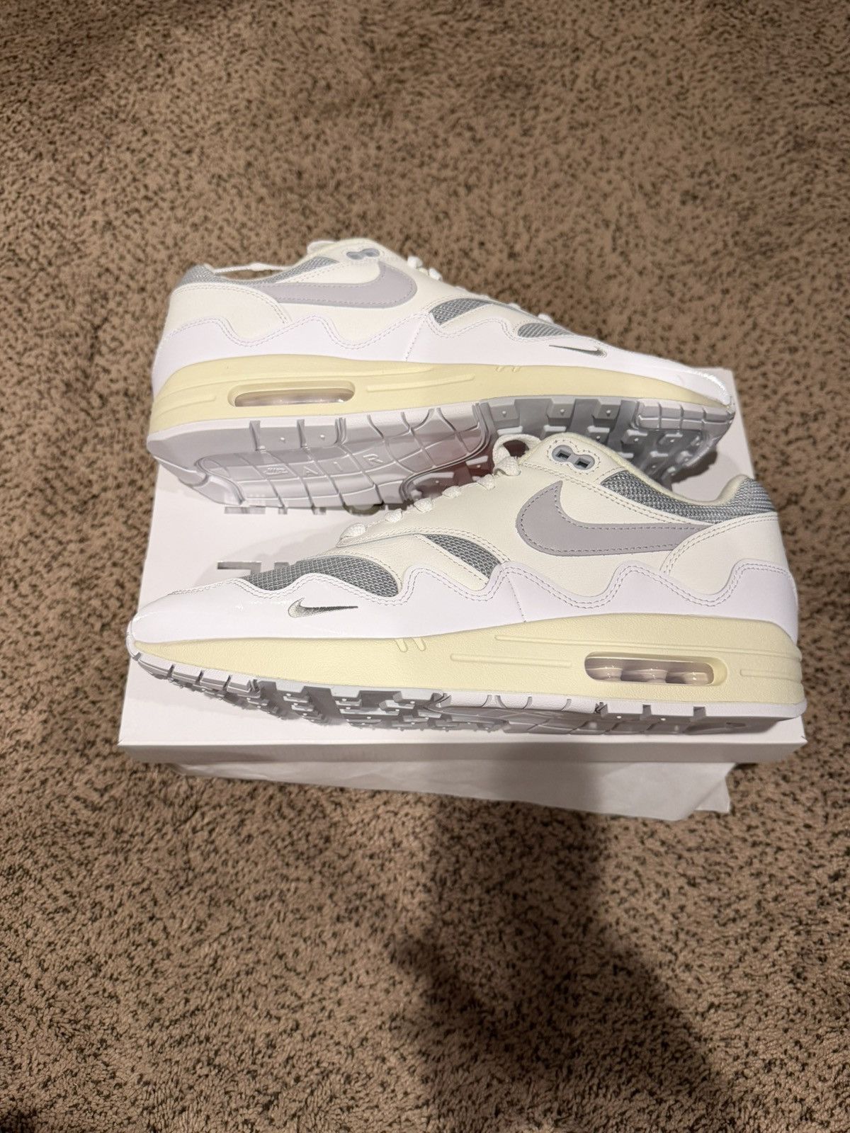 Nike × Patta Nike Air Max 1 Patta Waves White Size US 11 / EU 44 - 5 Thumbnail