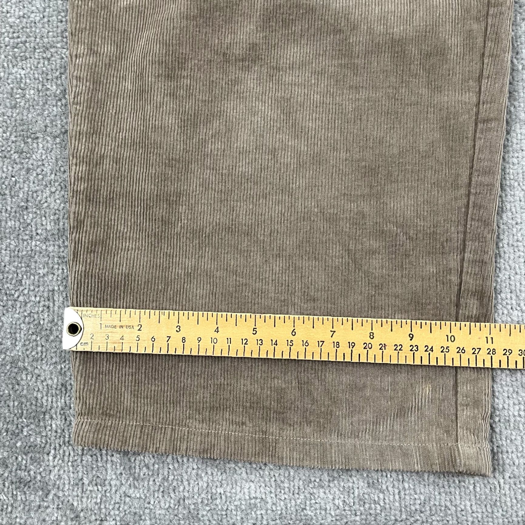 Vintage VINTAGE Poetry Pants Women's Brown Corduroy Hemp Organic Cotton Wide-Leg Ankle 16 W42 L30 Ladies Size 38" / US 16 / IT 52 - 6 Thumbnail
