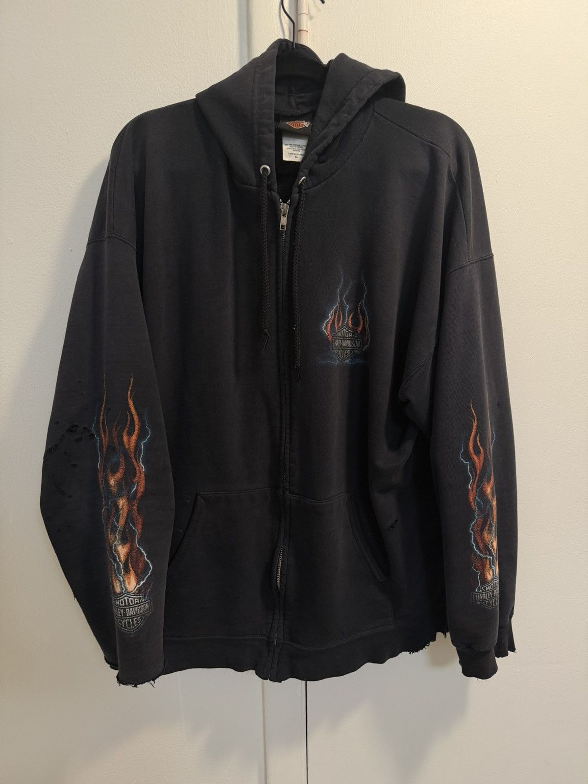 Harley Davidson × Streetwear × Vintage VINTAGE FADED HARLEY