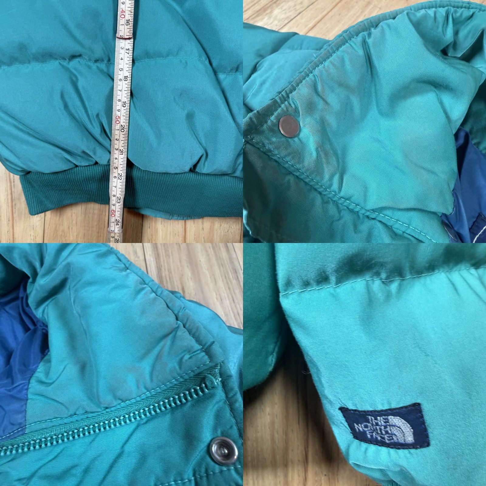 The North Face VTG The North Face Down Puffer Jacket Mens Large Green USA Made Button Nylon Jacket Mens L Green Down USA Size US L / EU 52-54 / 3 - 8 Thumbnail