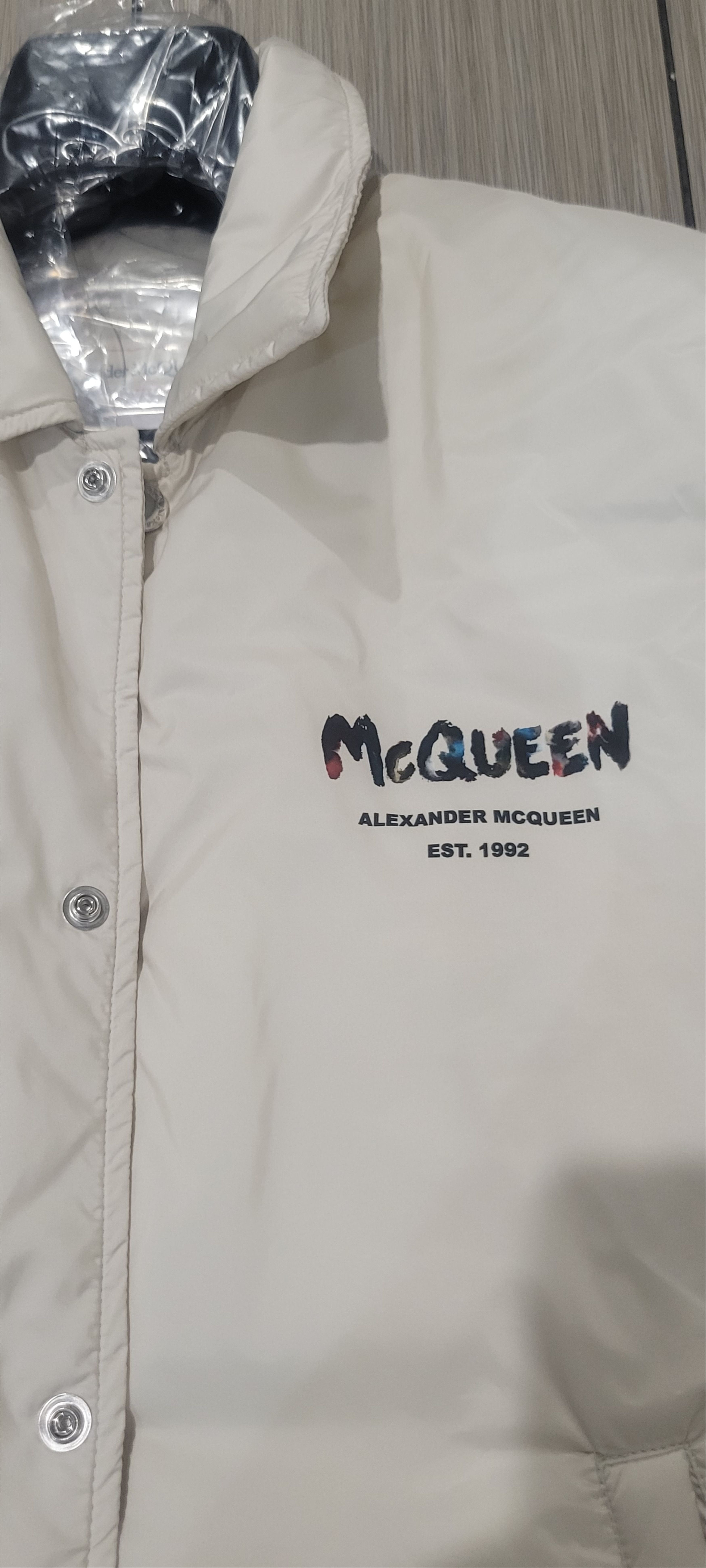 Alexander McQueen Graffiti Logo Blouson Jacket Size US M / EU 48-50 / 2 - 8 Thumbnail