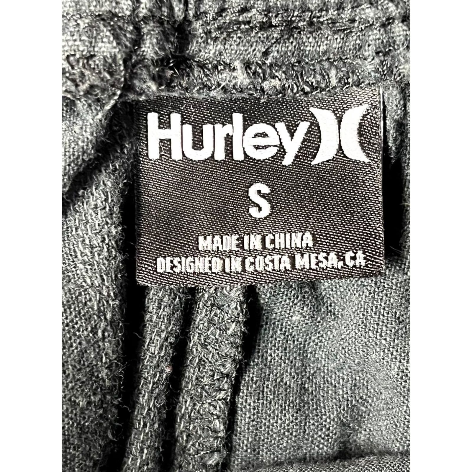 Hurley Hurley Women’s Jogger Pants Black 100% Cotton Women Size Small Size 28" / US 6 / IT 42 - 6 Thumbnail