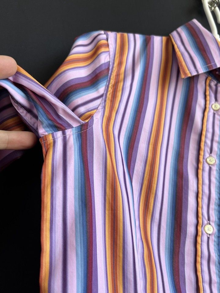Etro ETRO Shirt Striped Cotton Size 42 Size M / US 6-8 / IT 42-44 - 7 Thumbnail