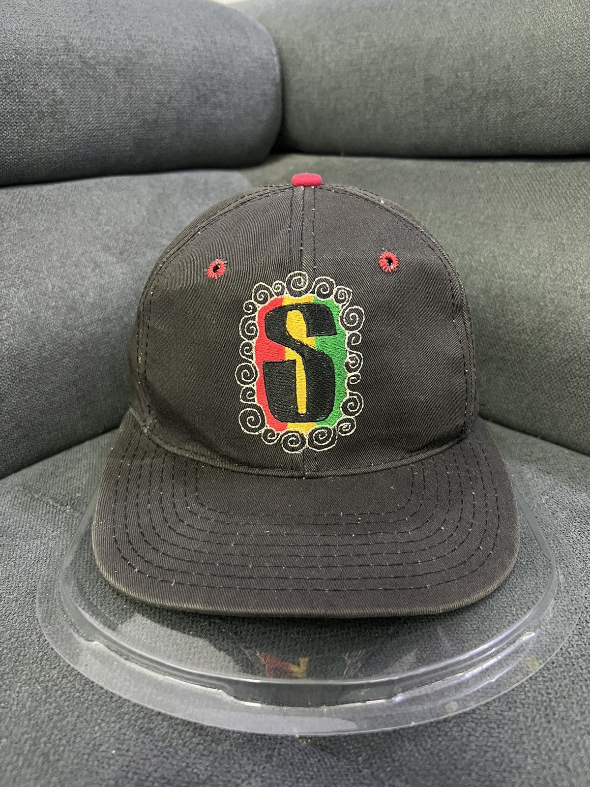 Stussy Vtg 90s Stussy Rasta Size ONE SIZE - 3 Thumbnail