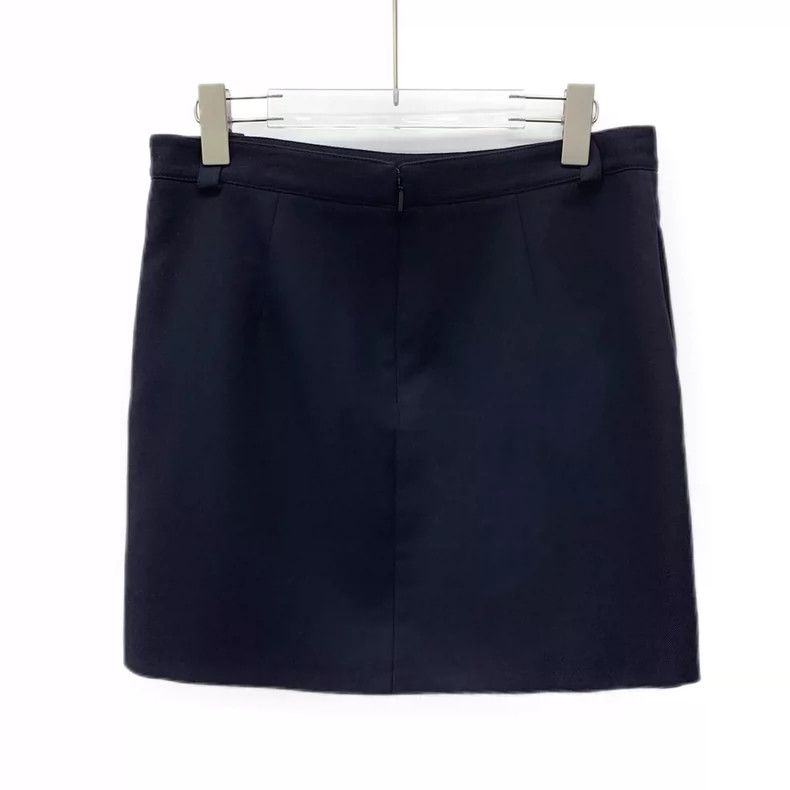 Saint Laurent Paris Saint Laurent Paris size M Dark blue wool double-breasted Size 23" - 2 Thumbnail