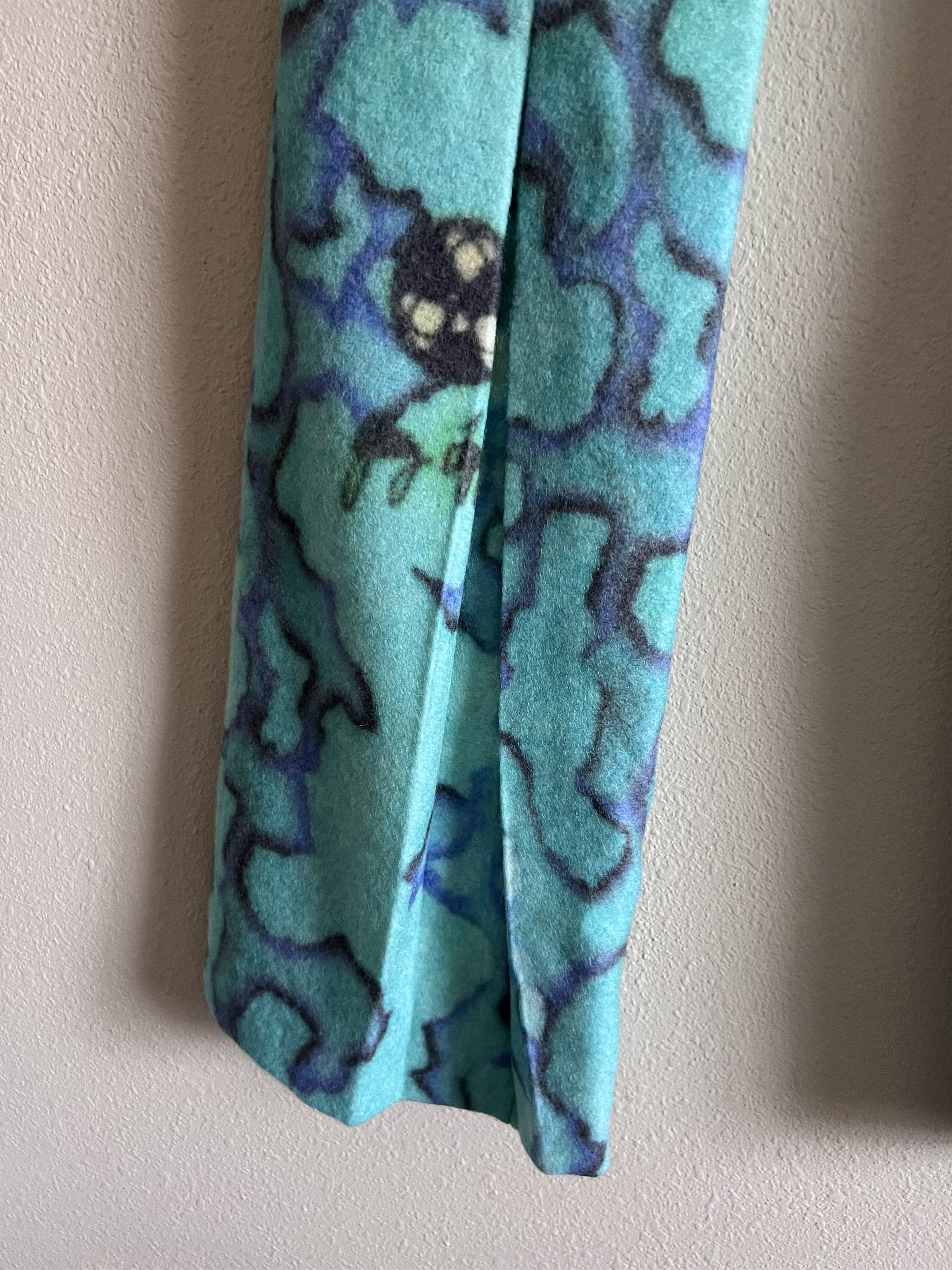 ERL ERL Back Vent Straight Leg Woven Pants in Blue Green (Rare) Size US 32 / EU 48 - 8 Thumbnail