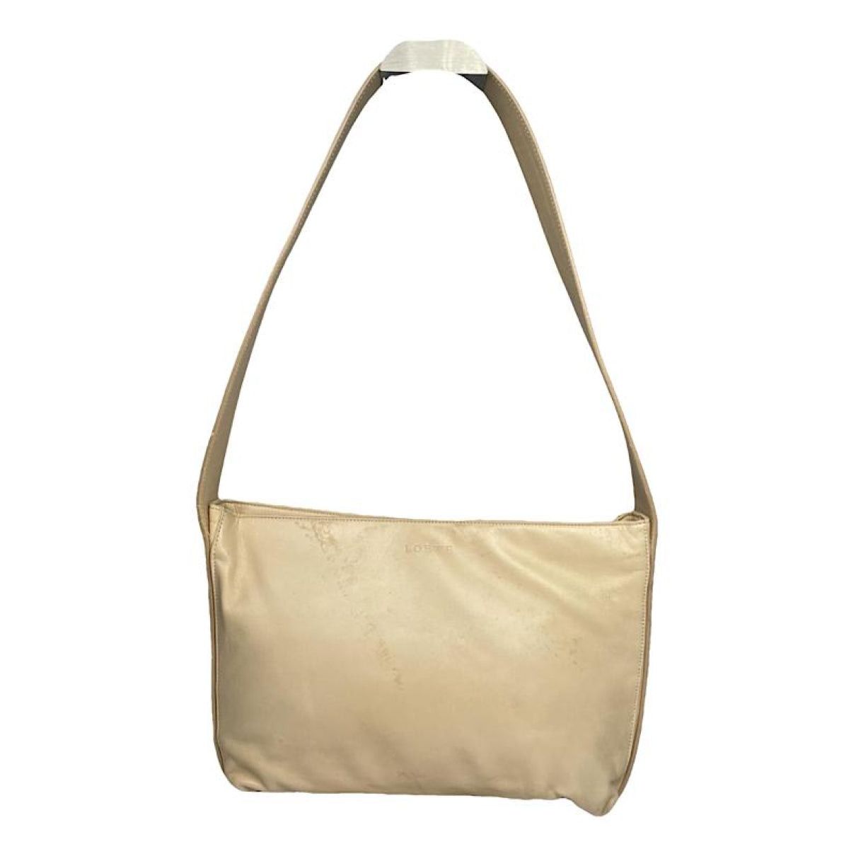 Loewe Puzzle Beige Leather Handbag Size ONE SIZE - 1 Thumbnail