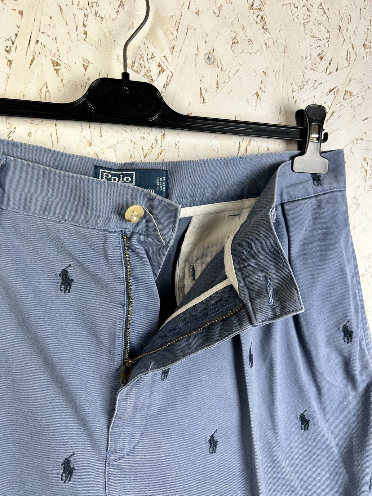 Polo Ralph Lauren Vintage Polo By Ralph Lauren Pony Tyler Shorts Blue 36 Size US 36 / EU 52 - 4 Thumbnail