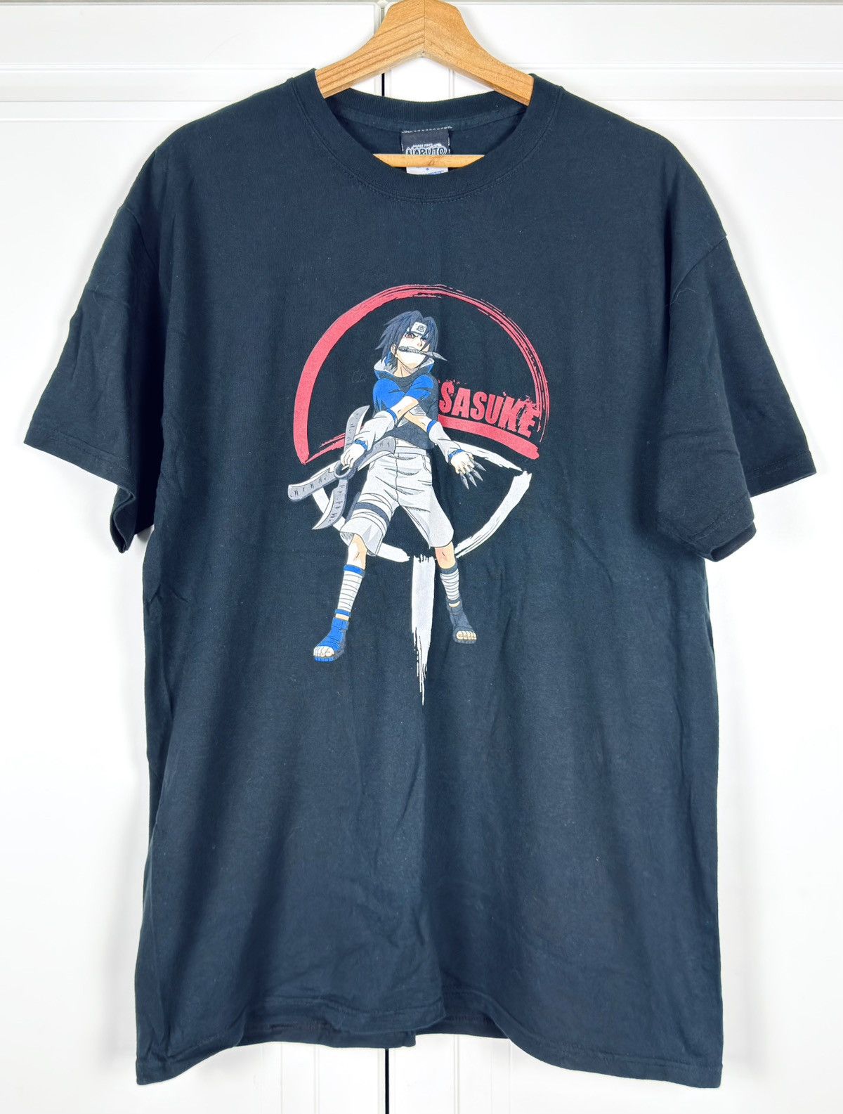 Vintage Vintage Naruto Sasuke 2002 Official T-shirt Size US L / EU 52-54 / 3 - 1 Thumbnail