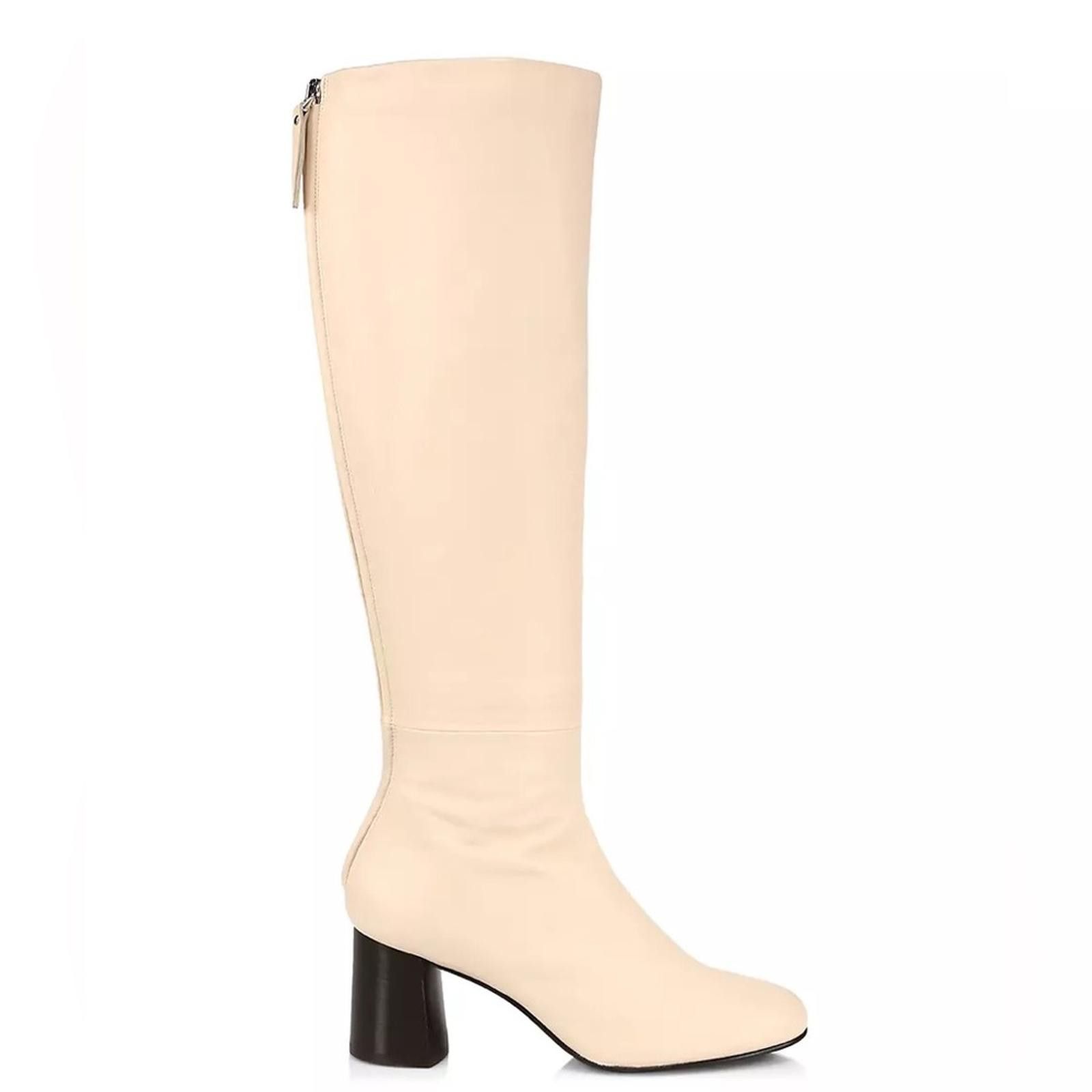 3 1 Phillip Lim Nadia High Block Heel Shoes Boots, New, Size 38.5 in Brown, Women's