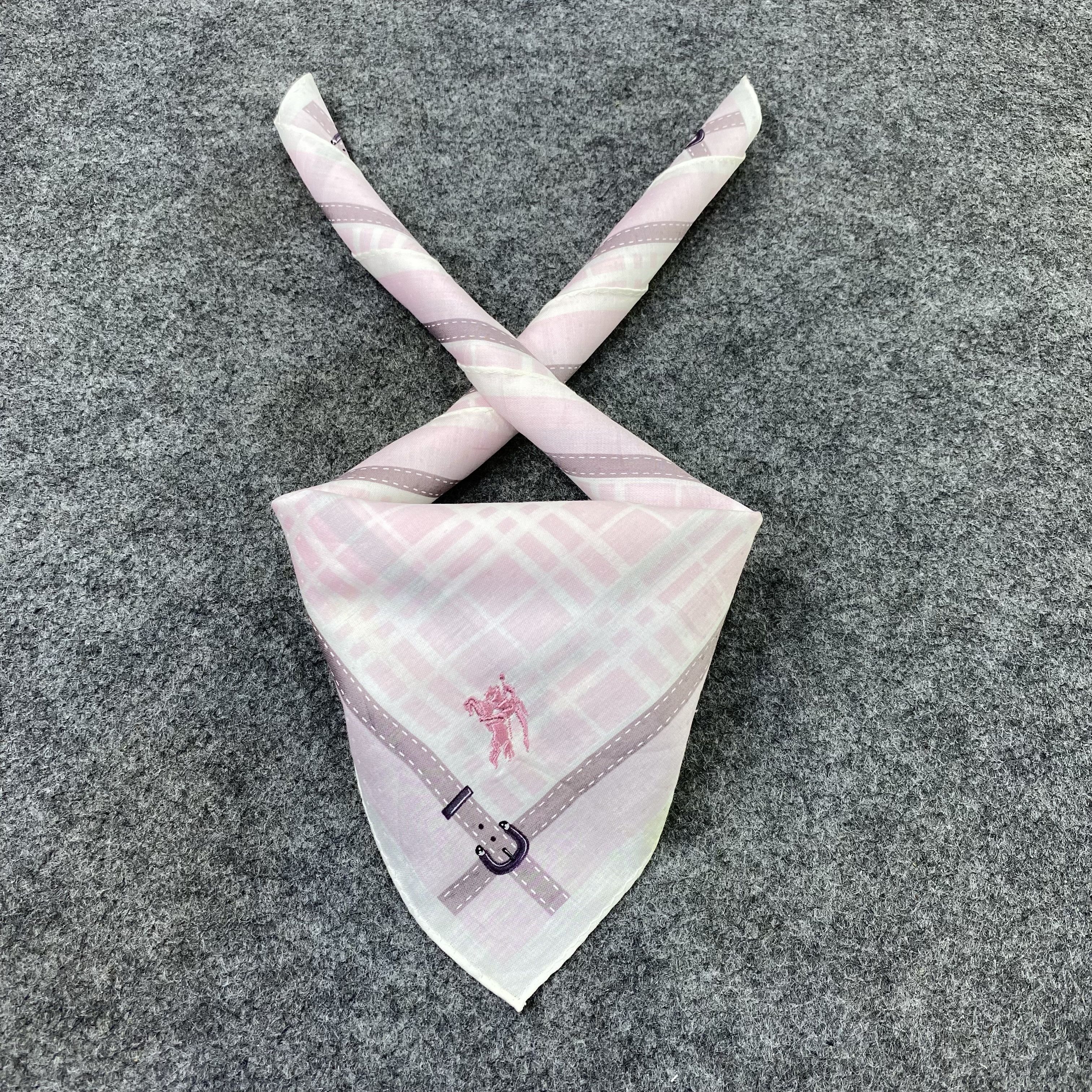 Burberry Burberry Handkerchief Neckerchief Bandana-B1868 Size ONE SIZE - 2 Thumbnail