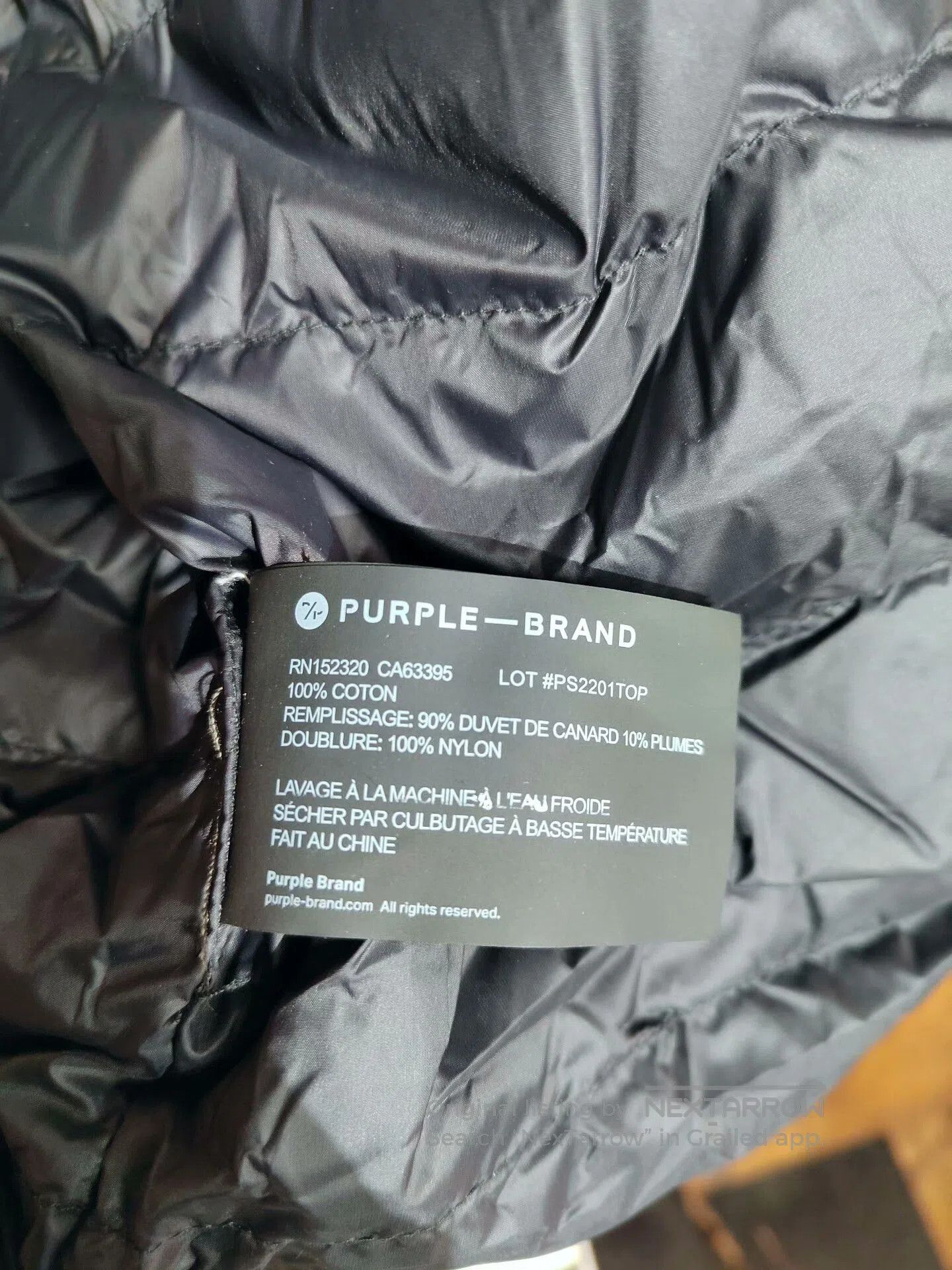 Purple Brand Purple Brand Camouflage Down Jacket. Size US M / EU 48-50 / 2 - 5 Thumbnail