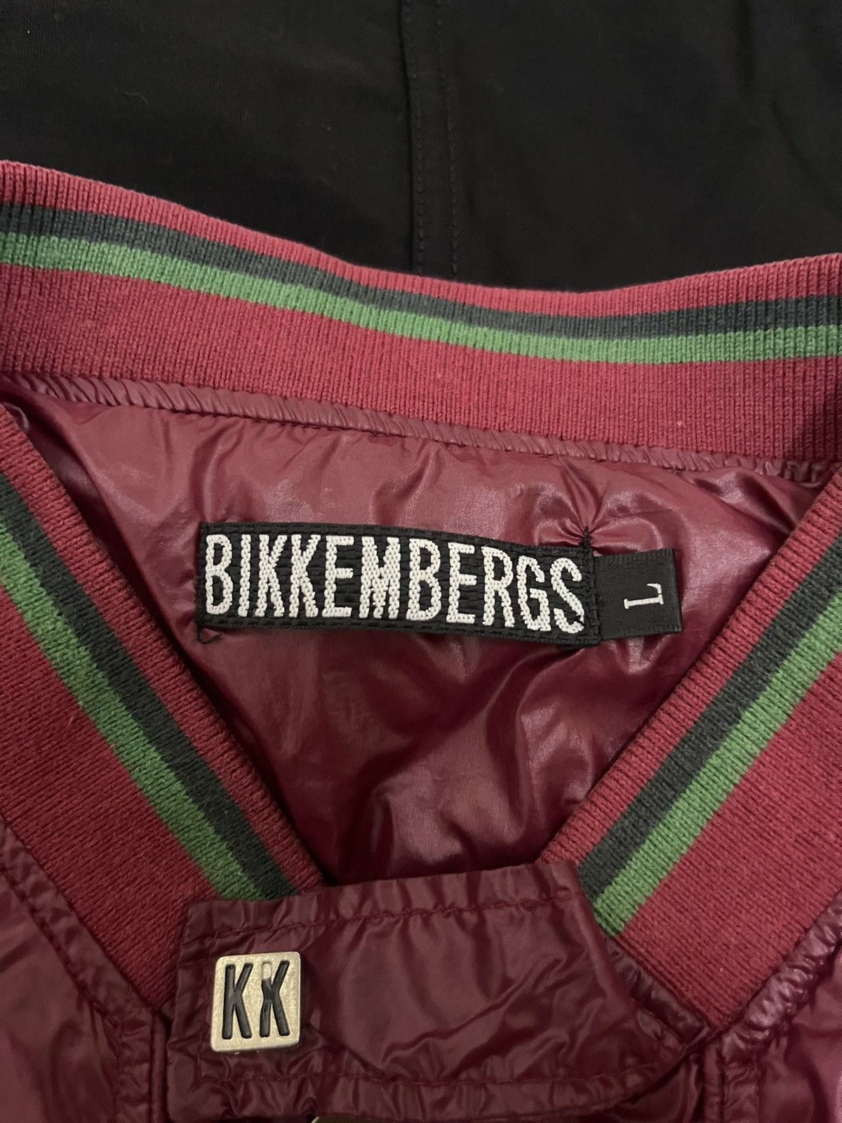 Dirk Bikkembergs Dirk Bikkembergs Burgundy Bomber Jacket Size US M / EU 48-50 / 2 - 4 Thumbnail