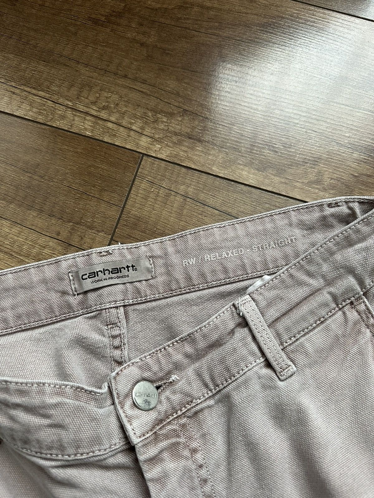Carhartt Carhartt Pierce Straight Carpenter Pants Denim Vintage Size US 27 - 11 Thumbnail