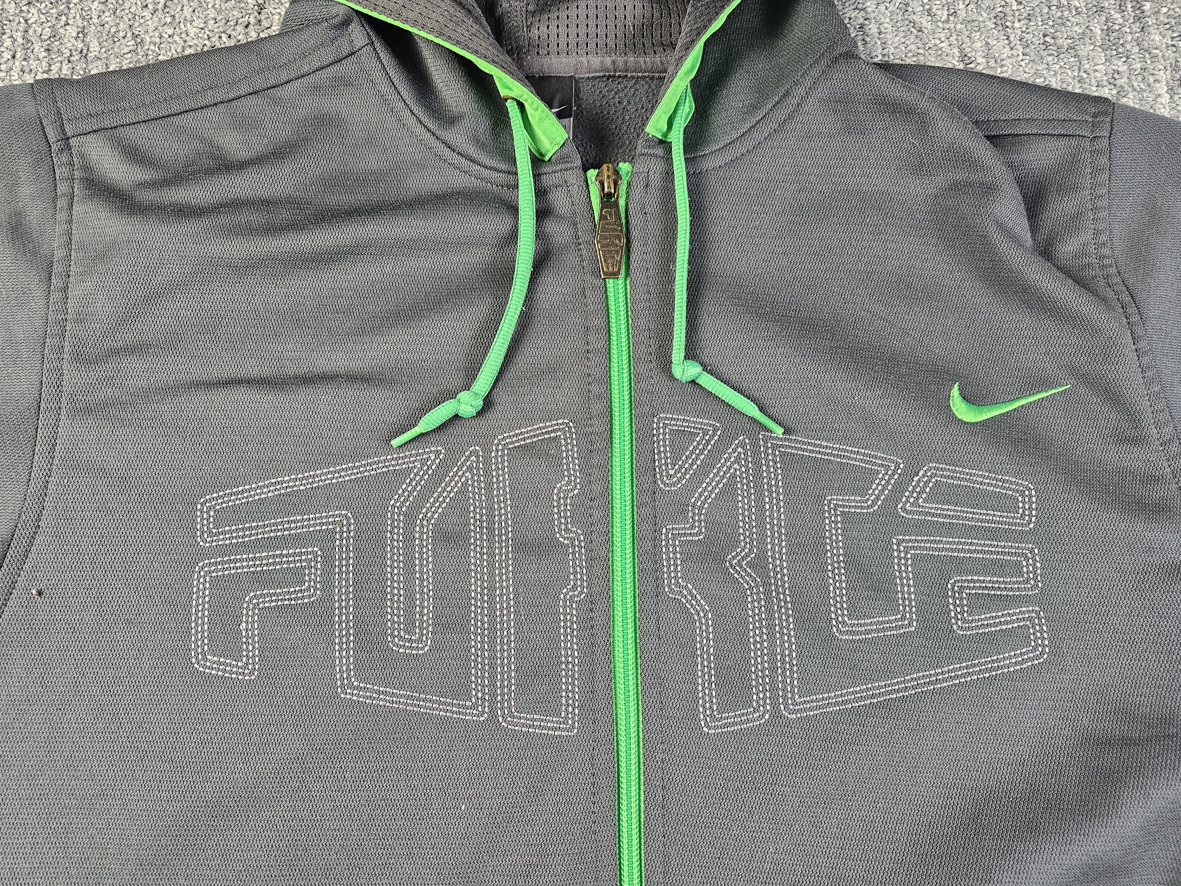 Nike Nike Force 83 Full Zip Basketball Hoodie Gray Green Size M Size US M / EU 48-50 / 2 - 3 Thumbnail