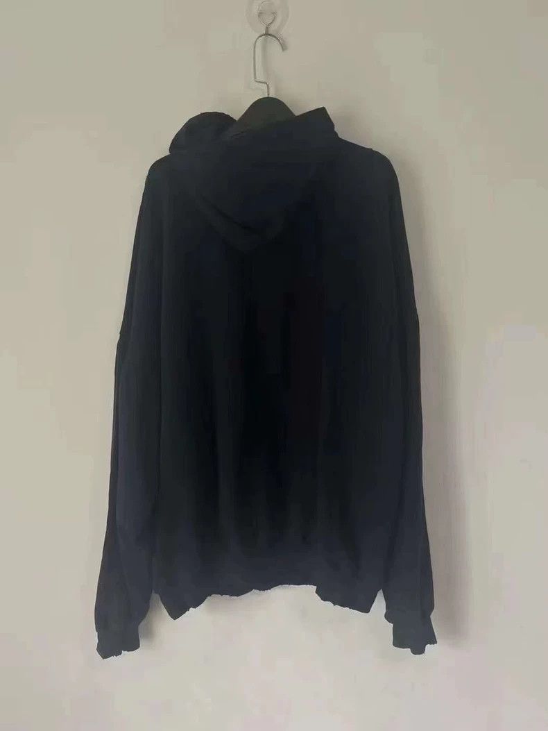 Balenciaga Balenciaga Vintage Distressed Hooded Sweatshirt, Brand New Size US L / EU 52-54 / 3 - 2 Thumbnail