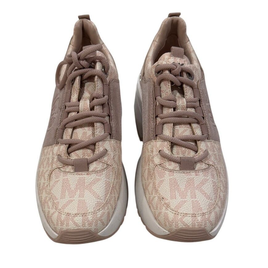 Michael Kors *DS18 MICHAEL KORS Crista Trainer Sneakers Soft Pink Size 6 Size US 6 / IT 36 - 2 Thumbnail