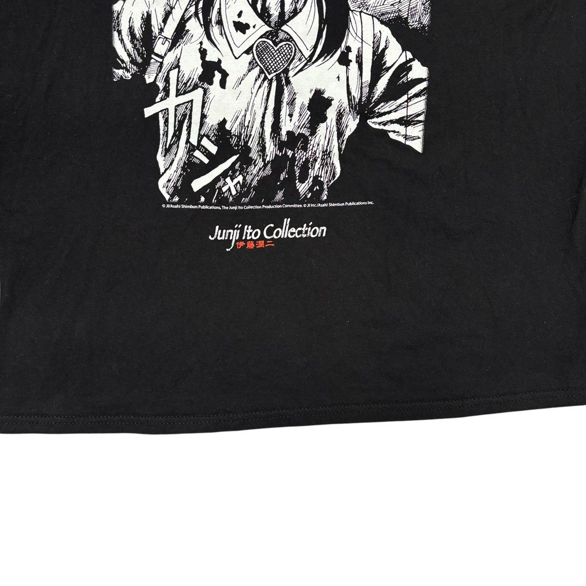 Anime Junji Ito Shirt Anime Manga Horror Graphic T-shirt Size US L / EU 52-54 / 3 - 9 Thumbnail