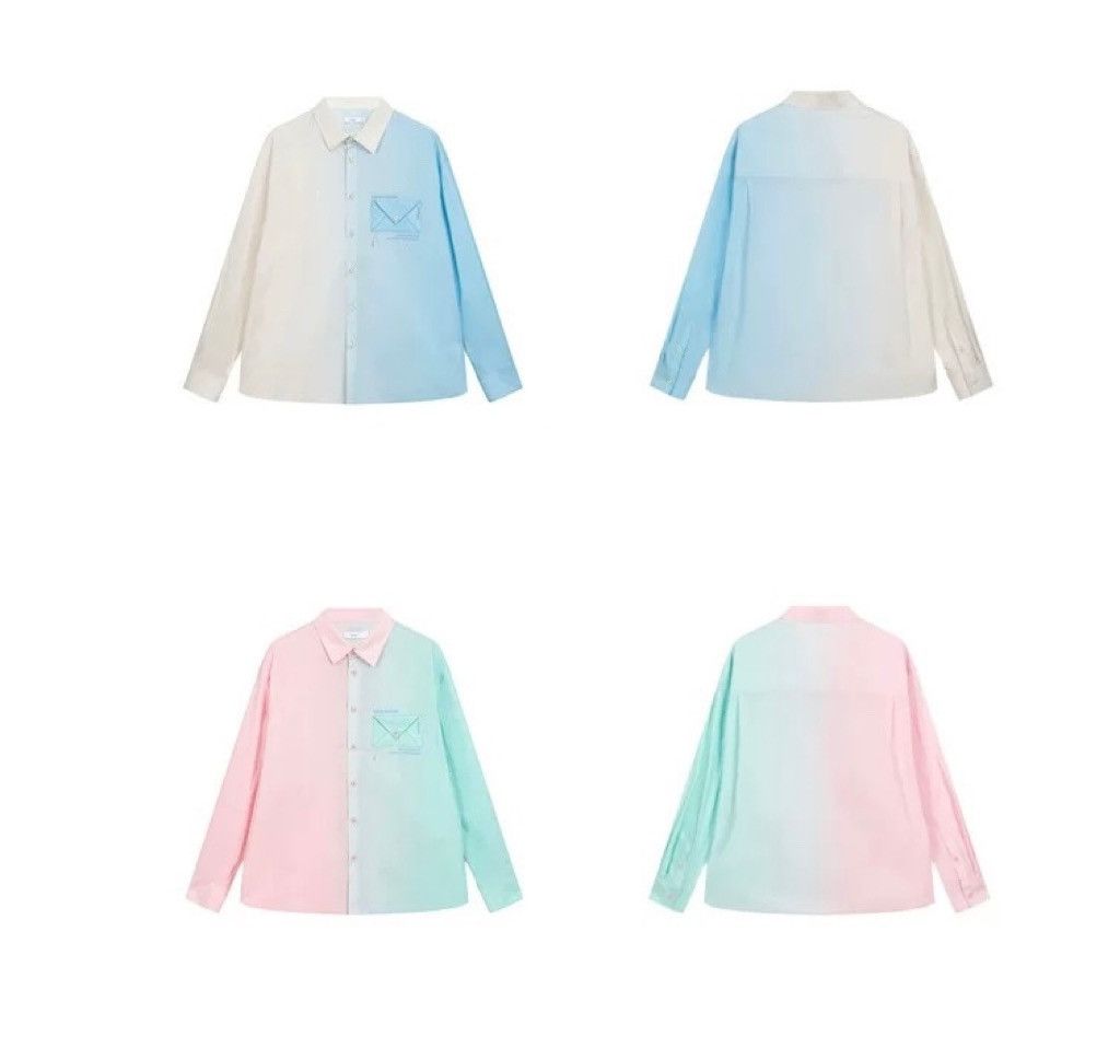 Other Fade-effect Button Up Shirt Size US M / EU 48-50 / 2 - 7 Thumbnail