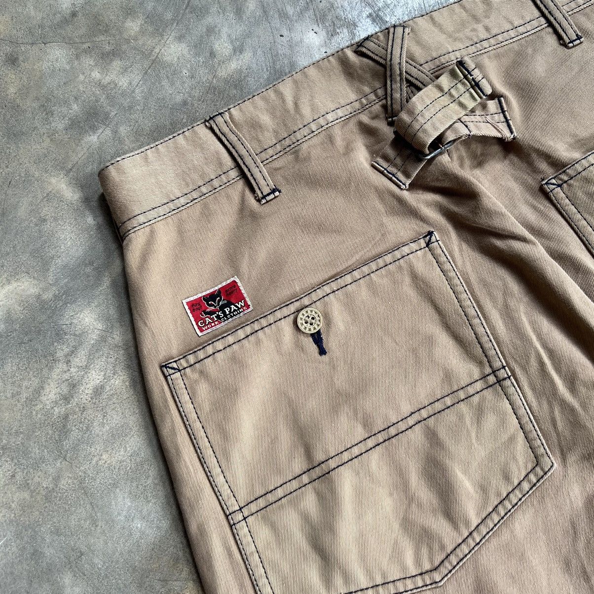 Toyo Enterprises Cat’s Paw by Toyo Enterprise Carpenter Buckle Back Pants Size US 30 / EU 46 - 6 Thumbnail