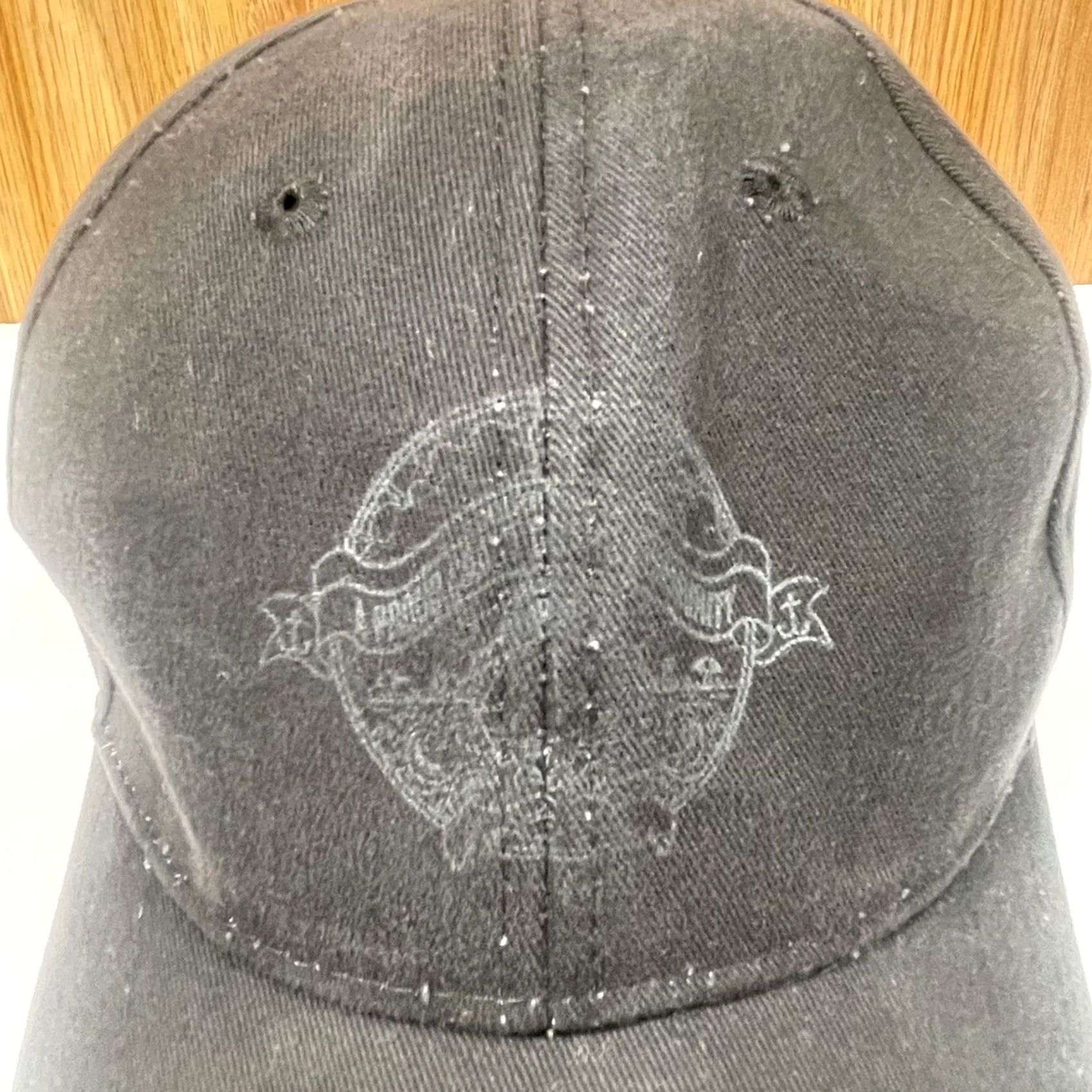 Vintage Unbranded Hat Baseball Cap Adult One Size Fits Most Black Adjustable StrapBack Size ONE SIZE - 3 Thumbnail