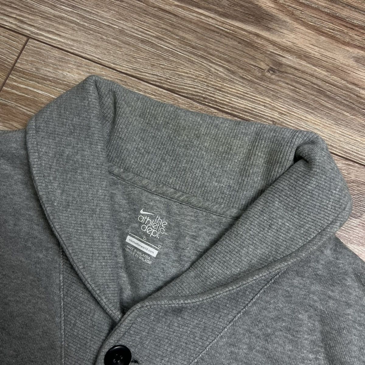 Nike 00s Nike Button Up Vintage Avant Garde Cardigan Jacket Size US L / EU 52-54 / 3 - 5 Thumbnail