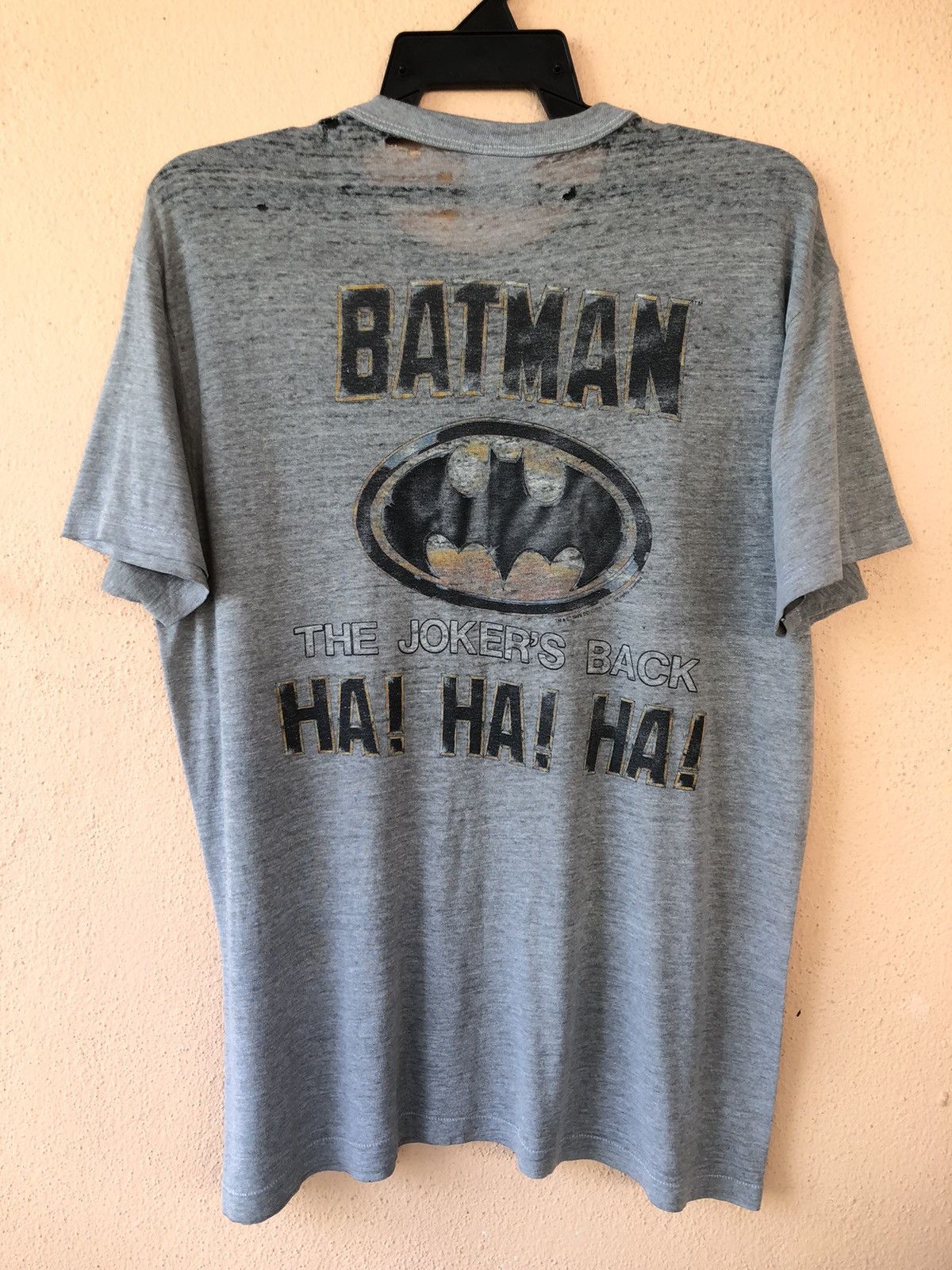 DC Comics Vintage 89s The JOKER Batman Dc Comics Movie Tee Size US L / EU 52-54 / 3 - 13 Thumbnail