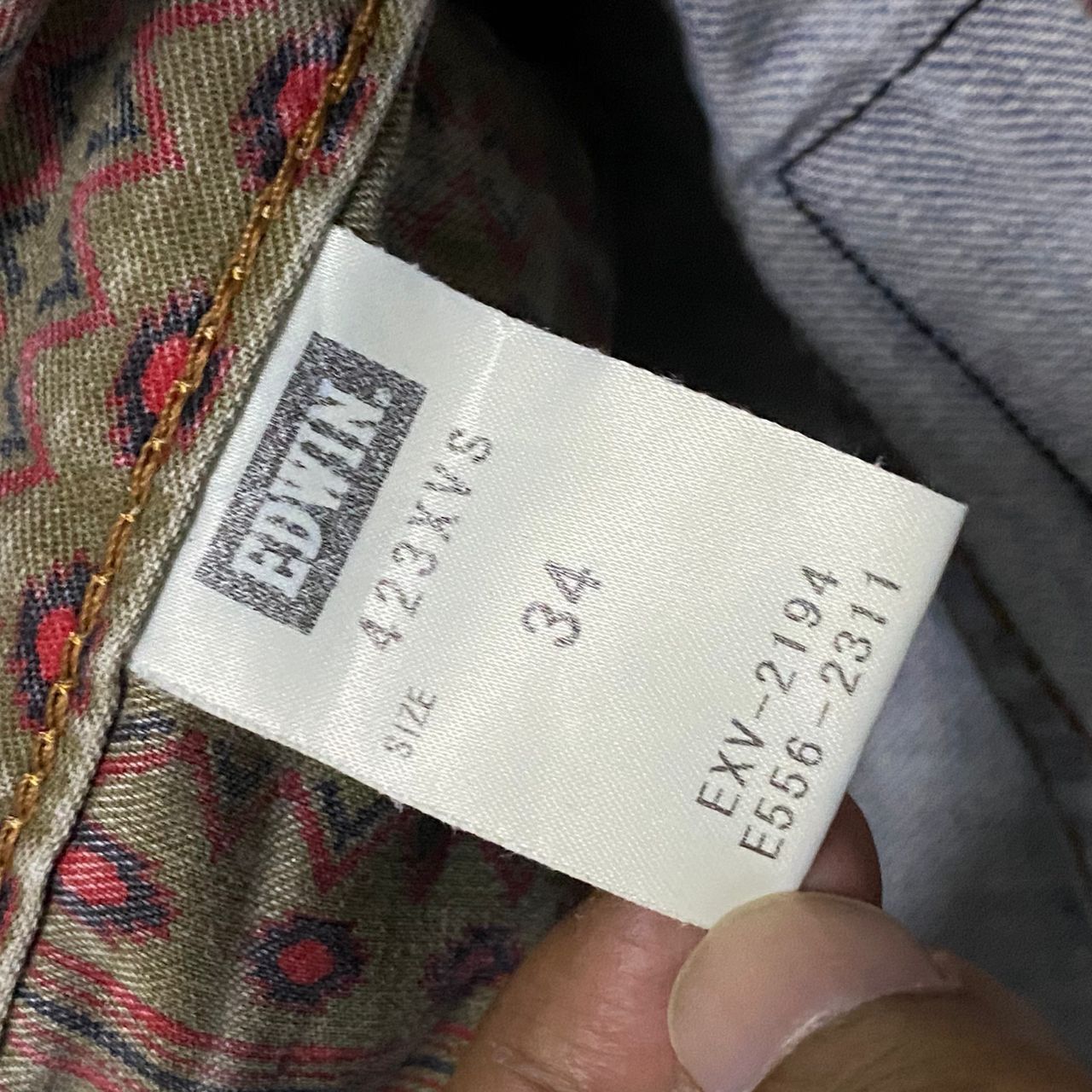 Edwin 💥Best Offer💥 Edwin Exclusive Vintage Distressed Denim Size US 36 / EU 52 - 14 Thumbnail
