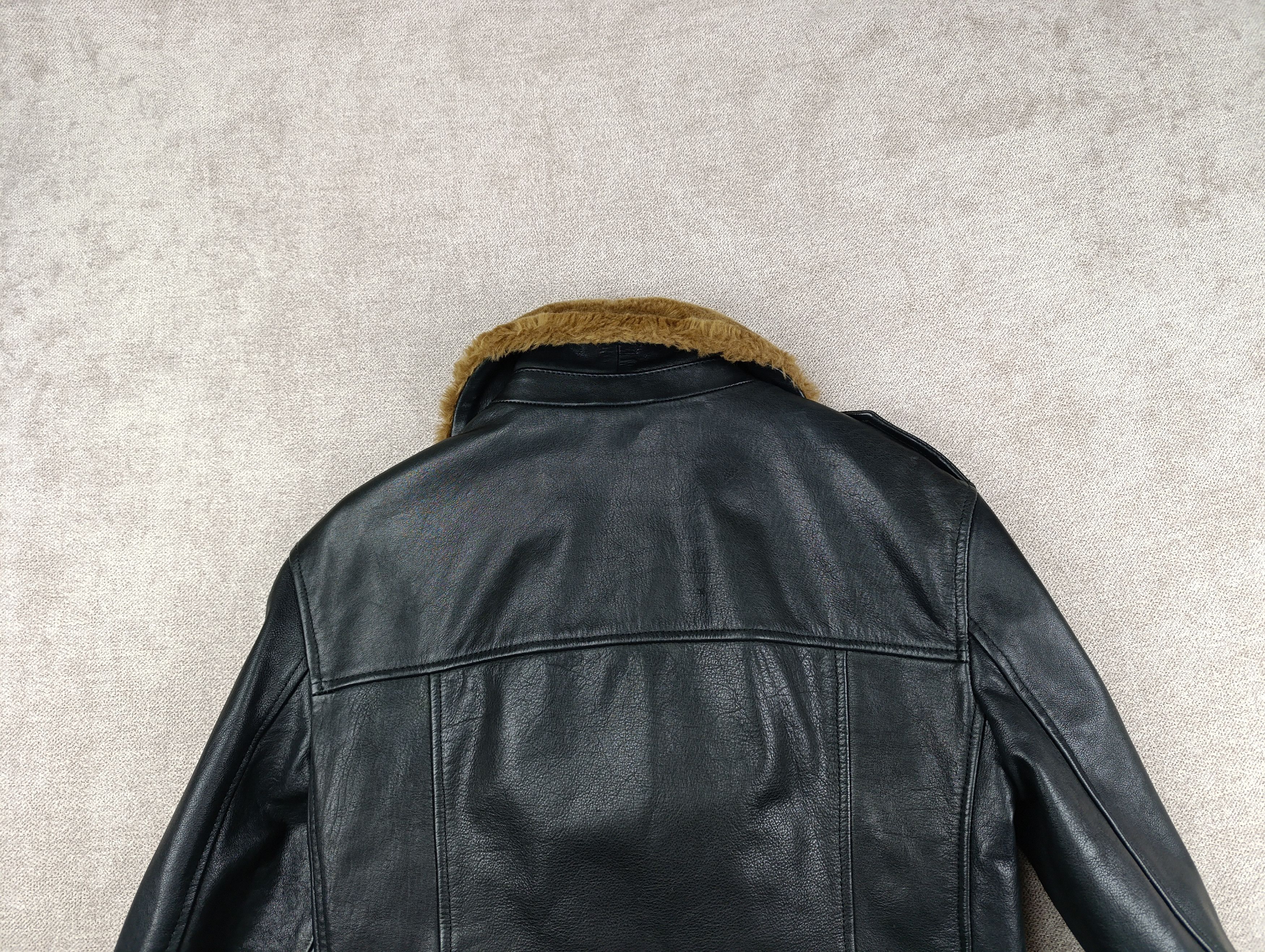 Allsaints ALLSAINTS SHERWOOD BIKER WOMENS BLACK JACKET SIZE S Size S / US 4 / IT 40 - 15 Thumbnail