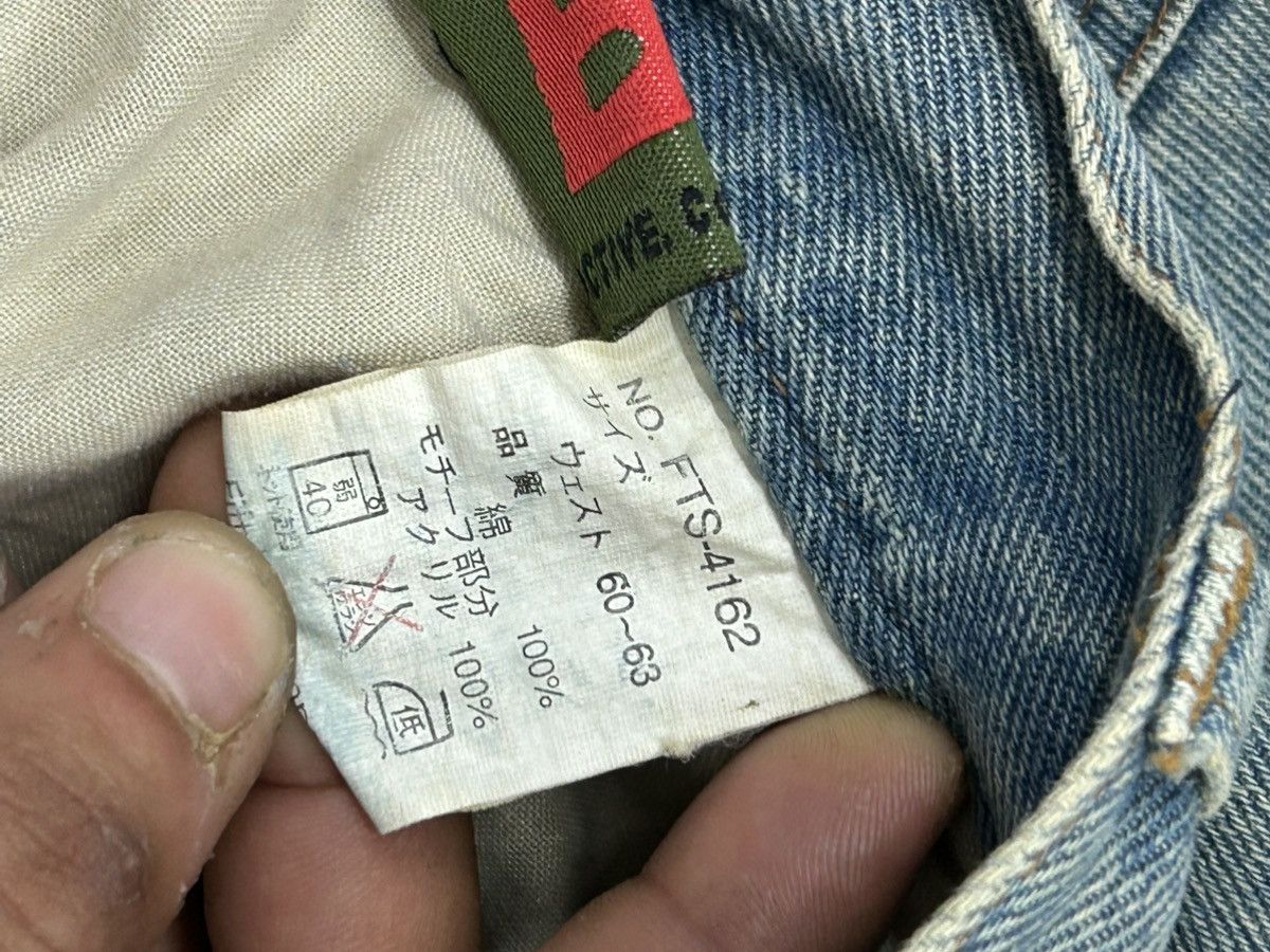 Tornado Mart Active Co. Denim Flare Jean Art Embroidery Size US 30 / EU 46 - 12 Thumbnail