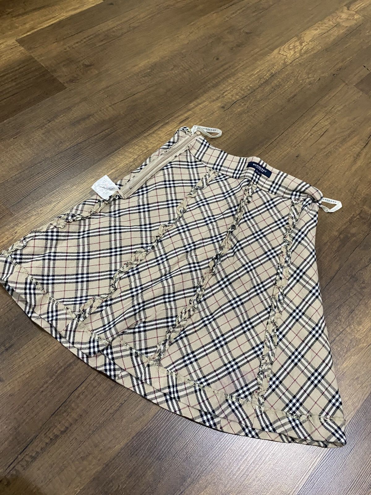 Burberry Burberry Nova Check Cotton Skirt Size 22" - 2 Thumbnail