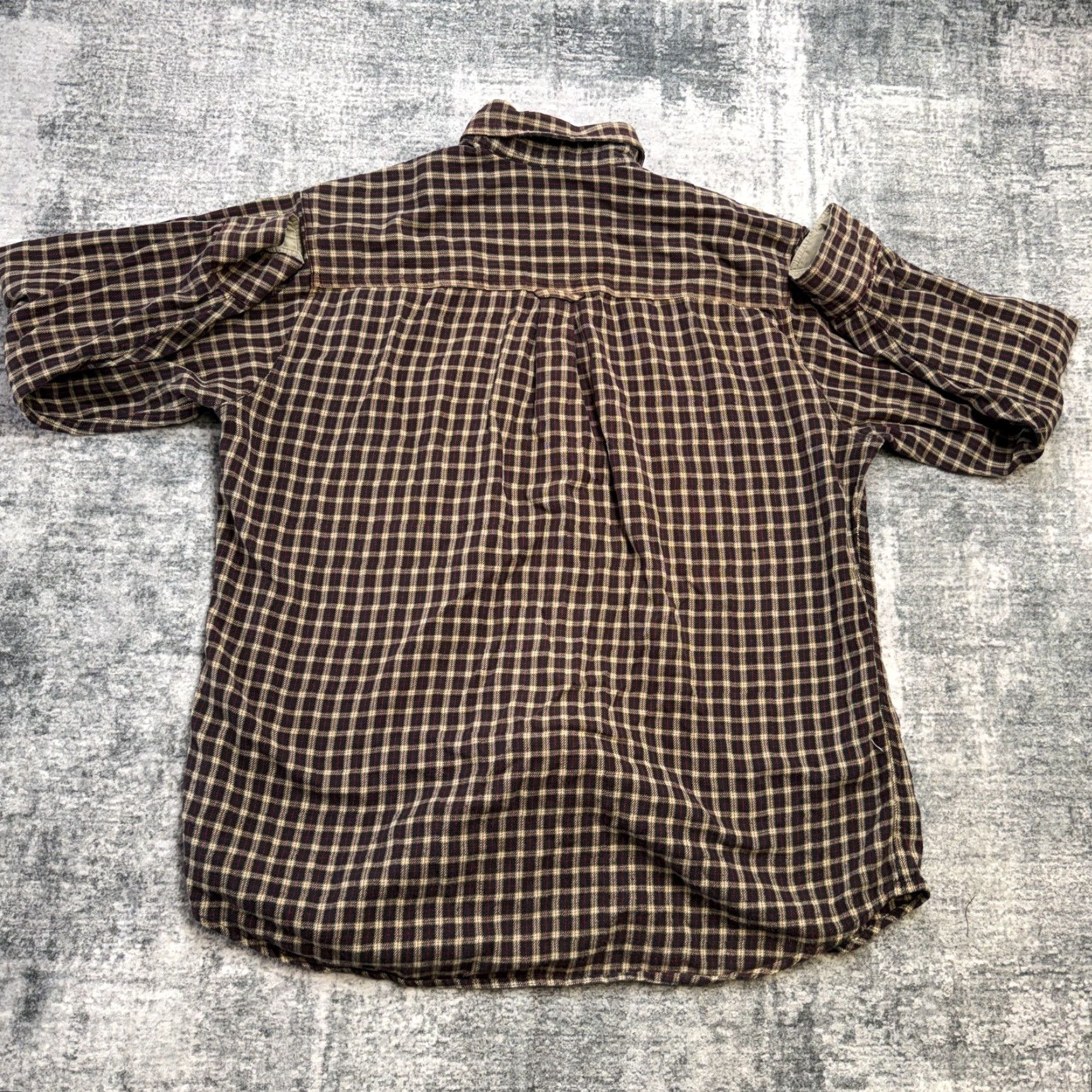 Vintage Woolrich Shirt Mens XL Brown Plaid Flannel Button-Up 90s Work Casual Woolrich Shirt Mens XL Brown Plaid Flannel Button-Up 90s Winter Fall Spring Size US XL / EU 56 / 4 - 6 Thumbnail