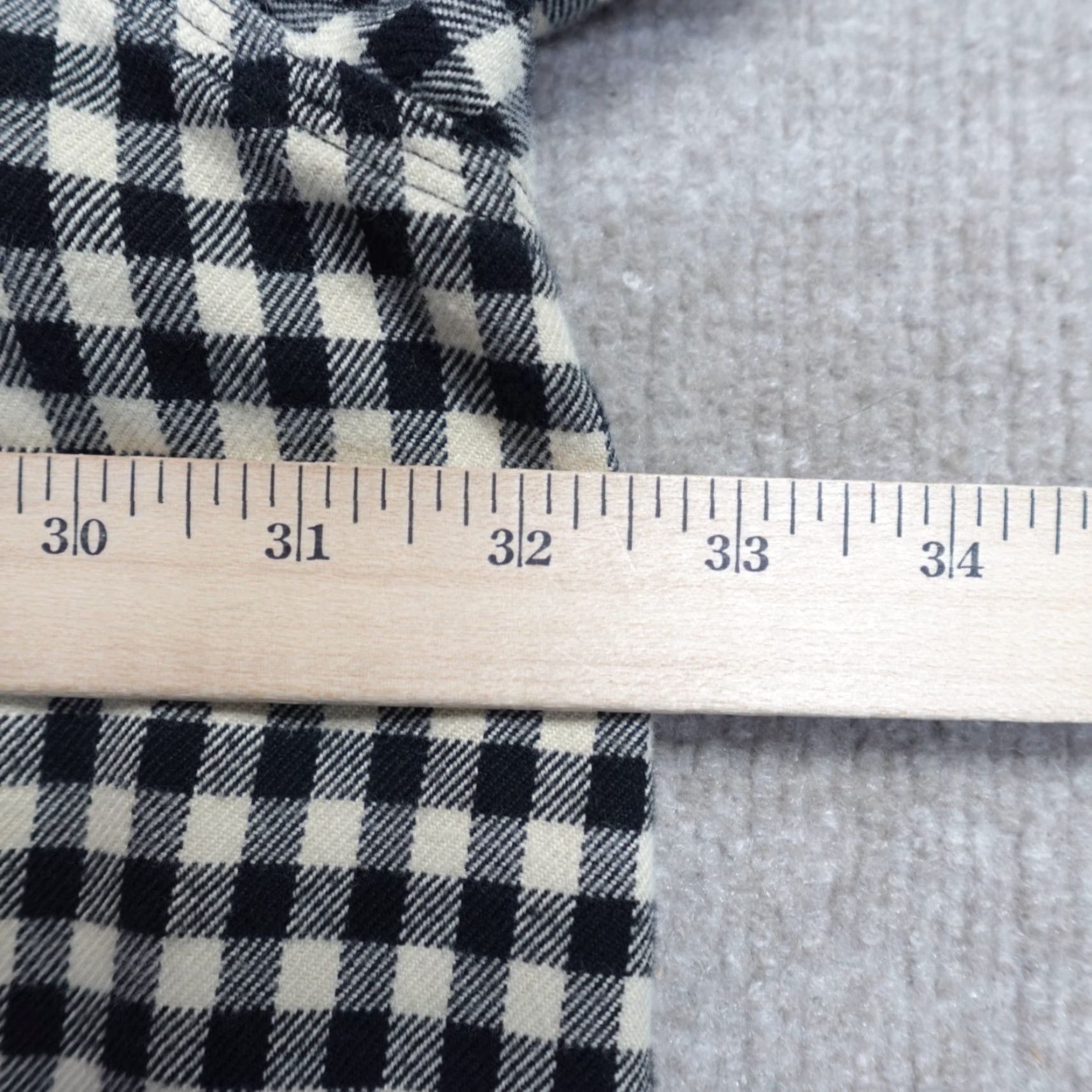 Polo Ralph Lauren VINTAGE Polo Ralph Lauren Shirt 4XLT Black Plaid Chinstrap Gingham Plaid Shirt Mens 4XLT Black Plaid Button-Up Collared Long Sleeve Cotton Flannel Size US XXL / EU 58 / 5 - 7 Thumbnail