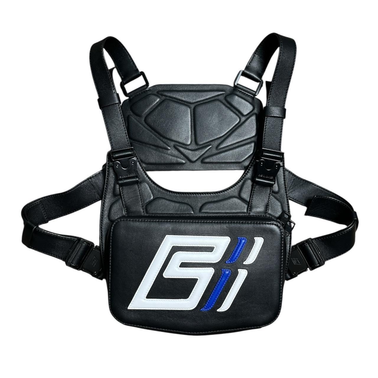 Designer sheron barber leather biker chest rig Size ONE SIZE - 1 Thumbnail