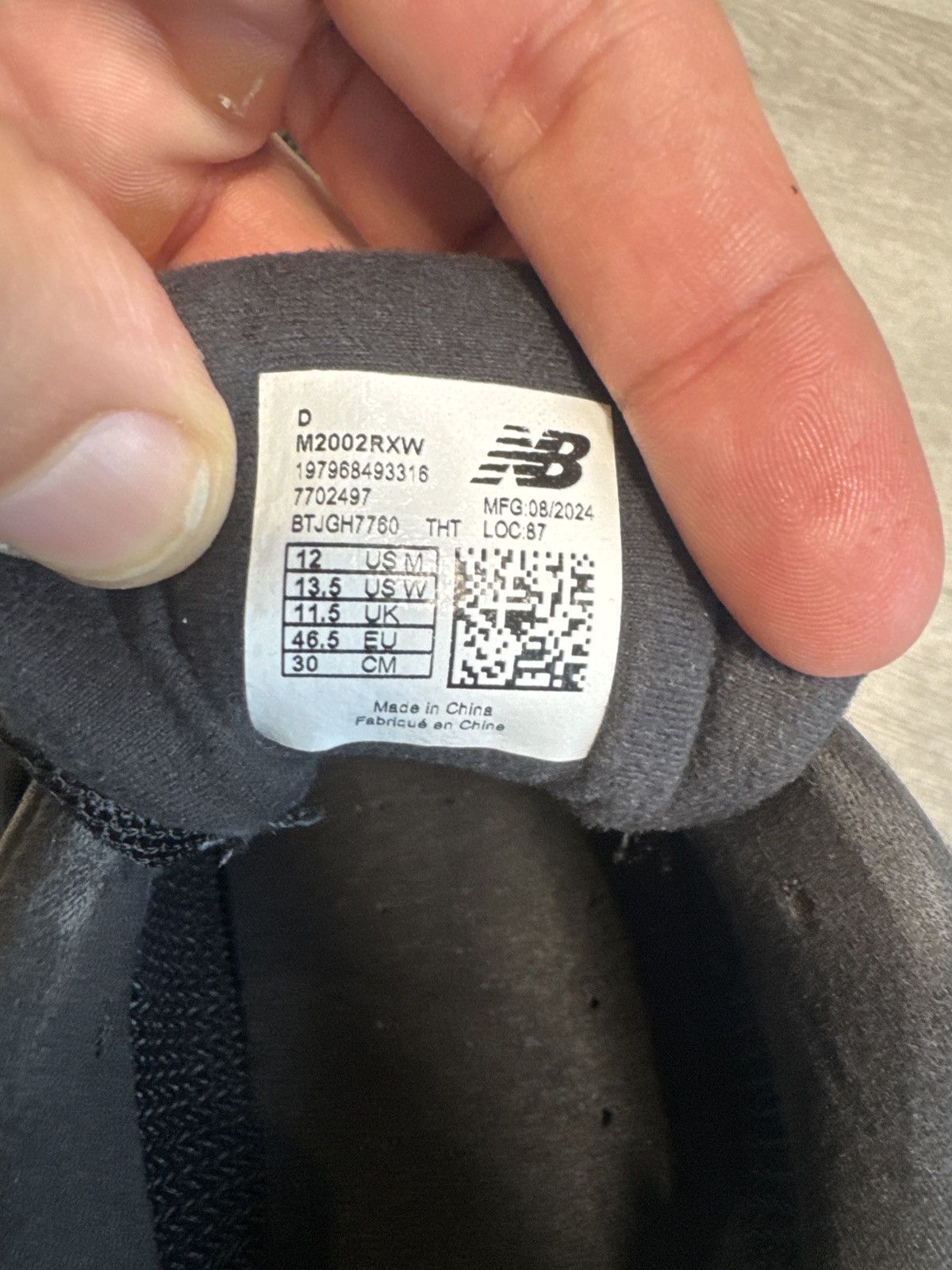 JJJJound × New Balance Jjjound X New Balance 2002R Gore-Tex Size US 12 / EU 45 - 4 Thumbnail