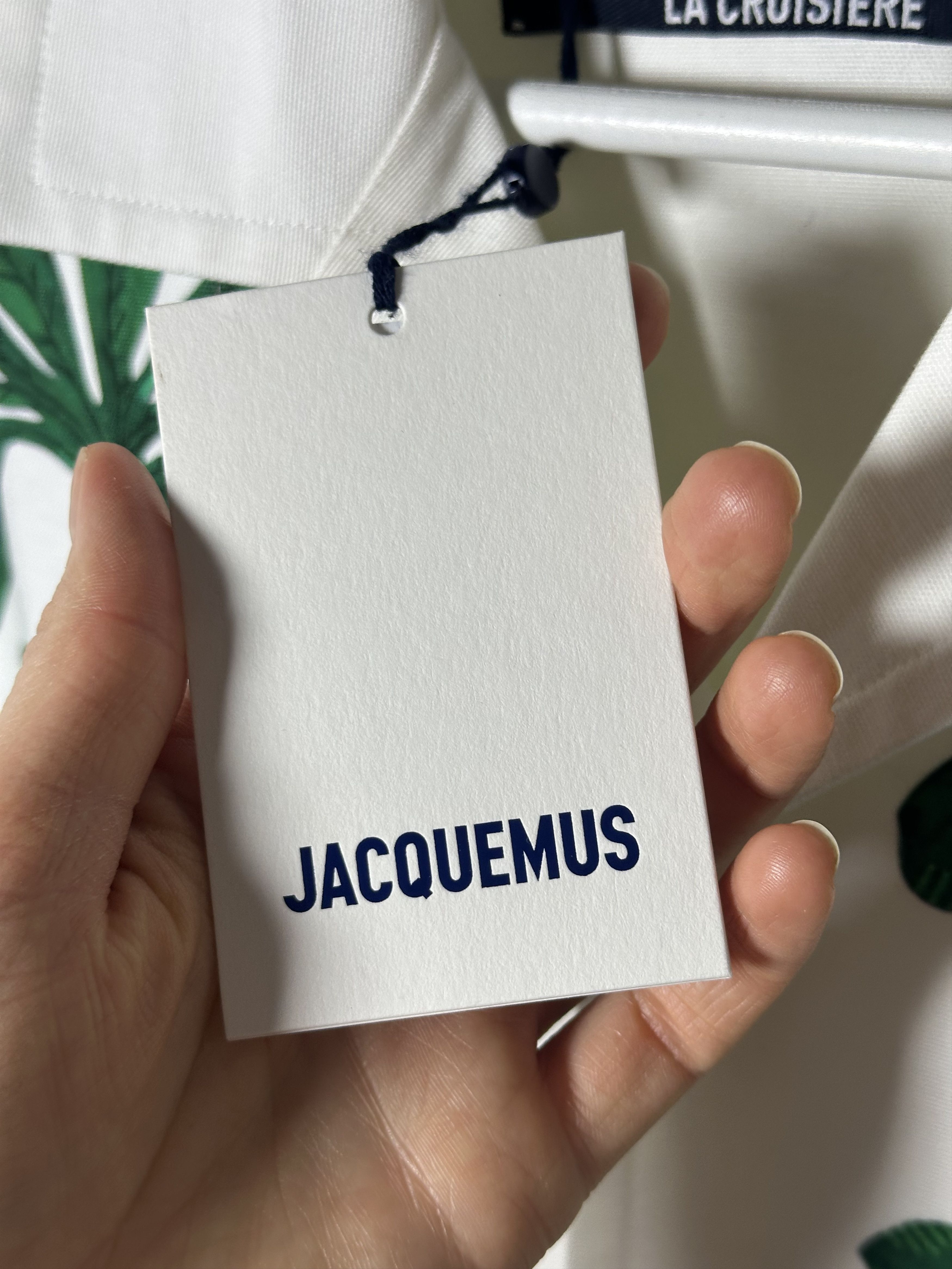 Jacquemus Jacquemus La Chemise Jean Printed Canvas Shirt Size US M / EU 48-50 / 2 - 5 Thumbnail