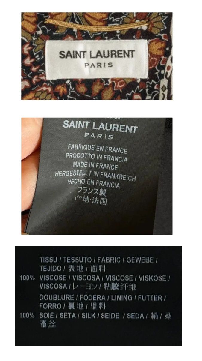 Saint Laurent Paris Saint Laurent Blouse Size XS / US 0-2 / IT 36-38 - 5 Thumbnail