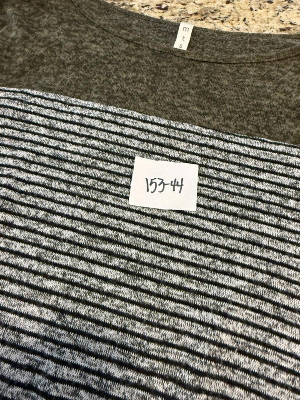 Other mts gray striped color block lightweight sweater SZ M Size M / US 6-8 / IT 42-44 - 10 Thumbnail