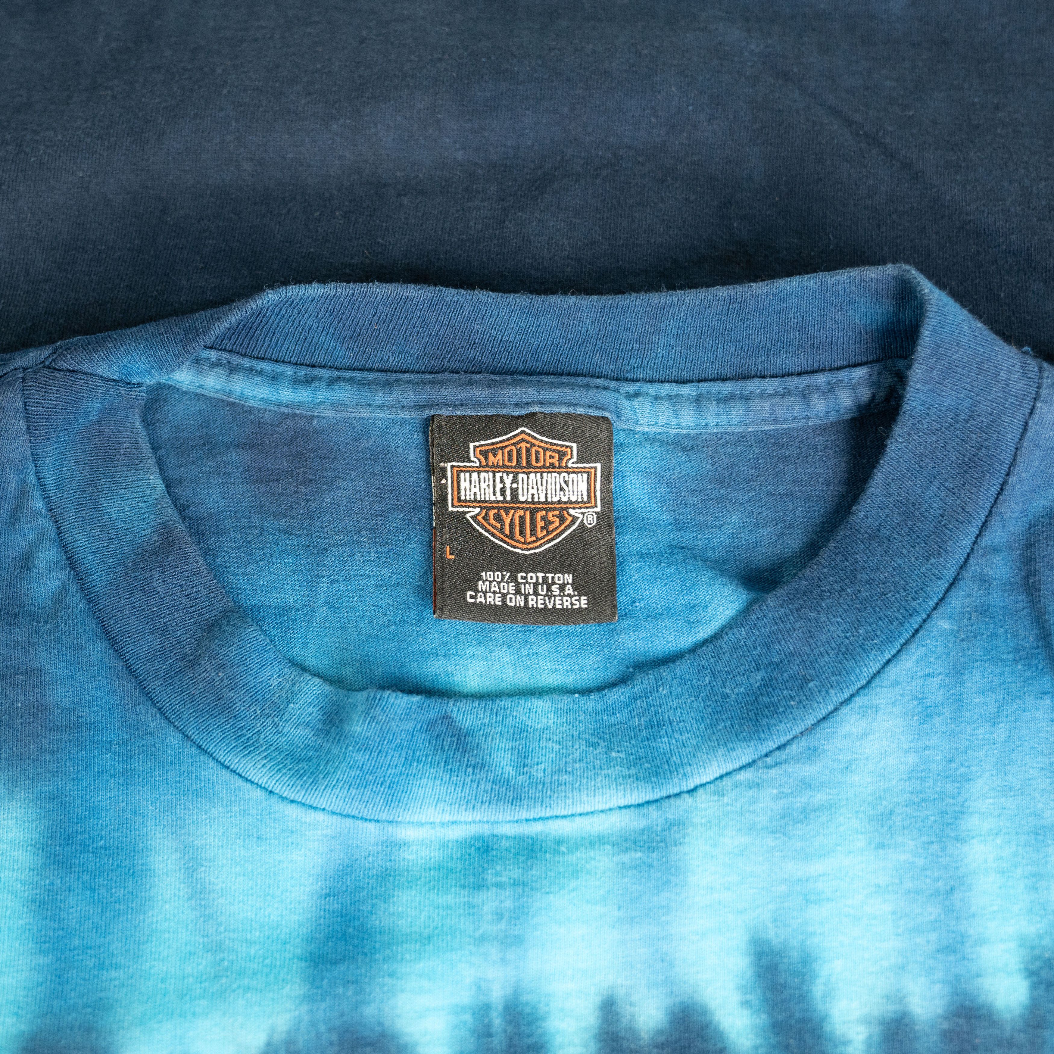 Harley Davidson × Vintage Vintage 1998 Harley Davidson Jersey Long Sleeve Tee Shirt Size US L / EU 52-54 / 3 - 3 Thumbnail