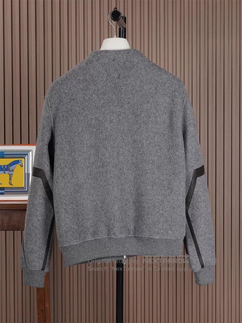 Hermes Hermes Thick Wool Knit Jacket Size US M / EU 48-50 / 2 - 3 Thumbnail
