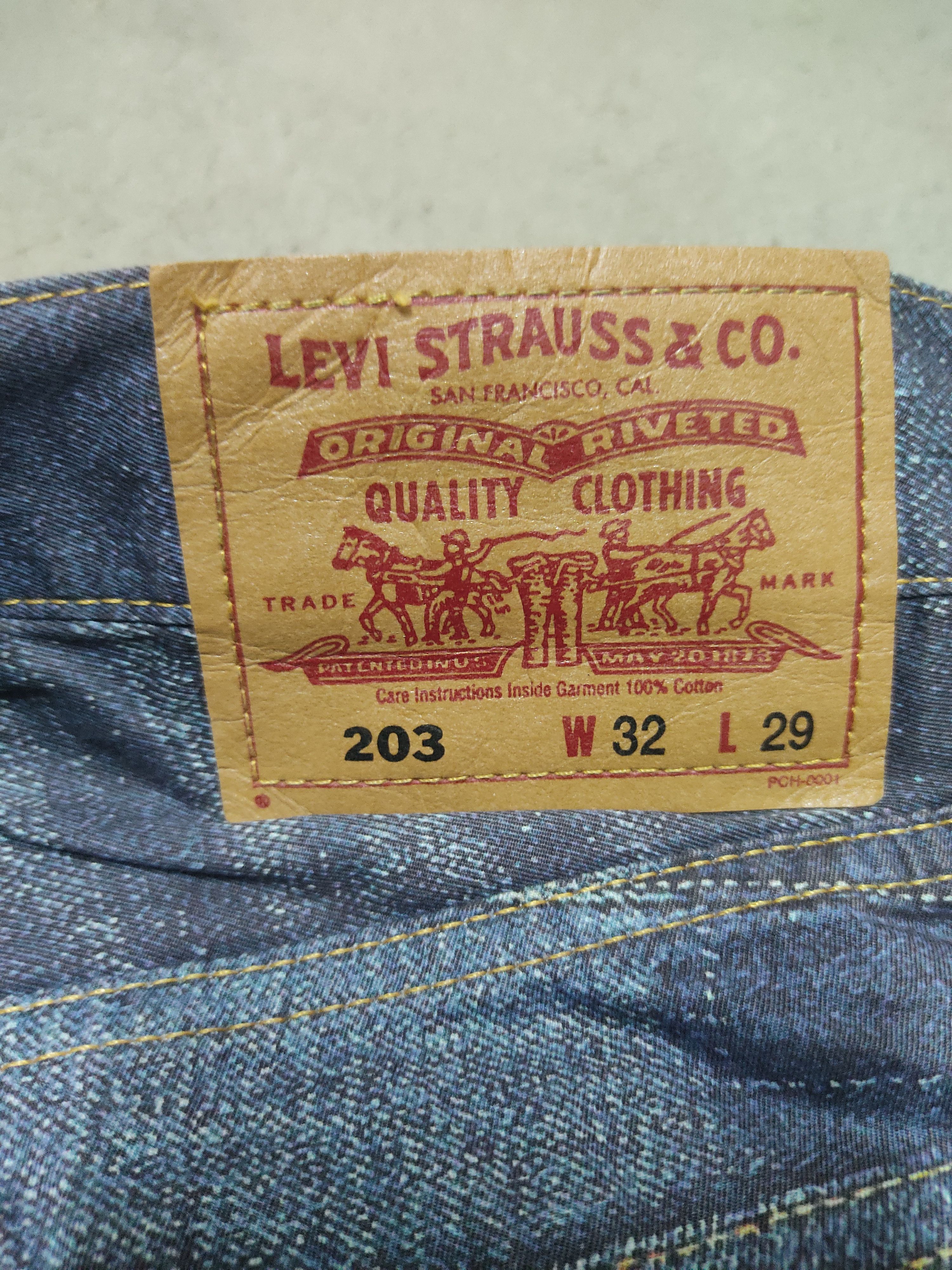 Comme des Garcons Comme Des Garcons x Junya x Levi's Denim AD2009 Size US 30 / EU 46 - 15 Thumbnail