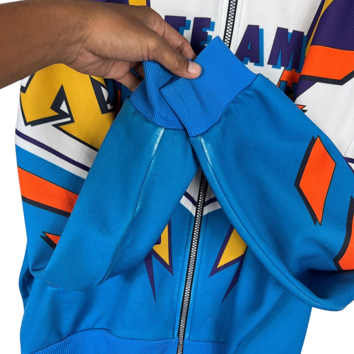 Descente 🔥 VINTAGE TEAM DESCENTE TRACK SWEATER Size US L / EU 52-54 / 3 - 7 Thumbnail