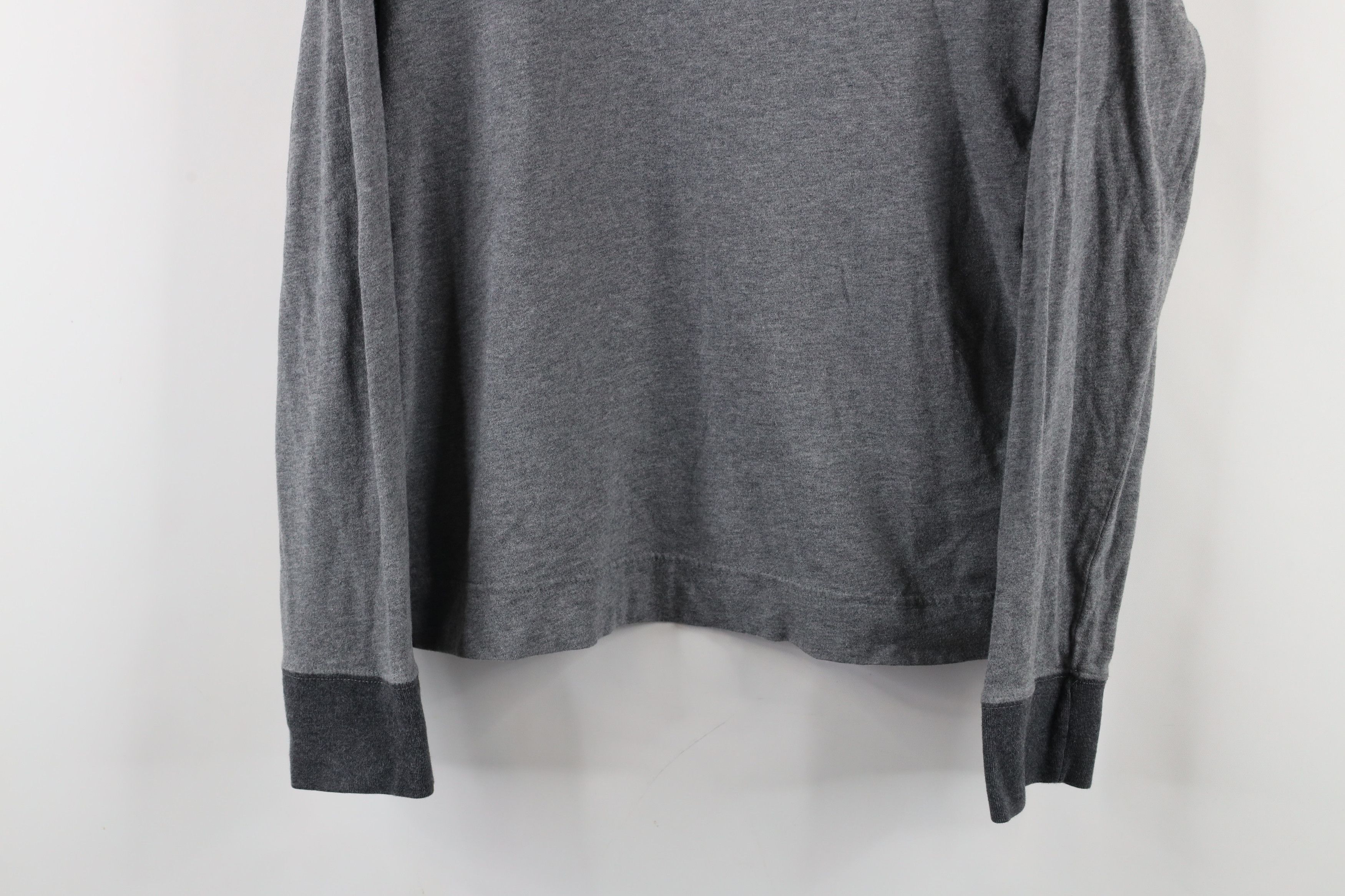 Abercrombie & Fitch × Vintage Vintage Abercrombie & Fitch Knit Long Sleeve T-Shirt Gray Size US L / EU 52-54 / 3 - 3 Thumbnail
