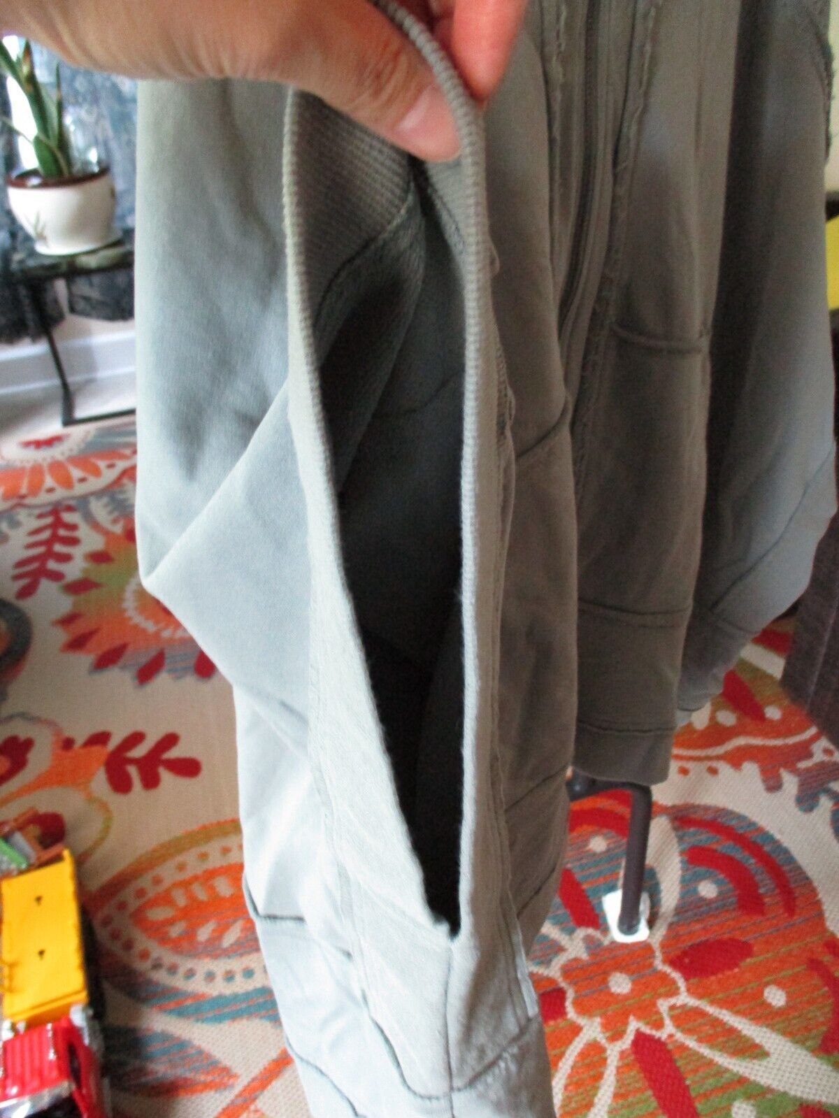 Other Grey Terry Knit Zip Cape Jacket Boutique Exclusive Small Size S / US 4 / IT 40 - 4 Thumbnail